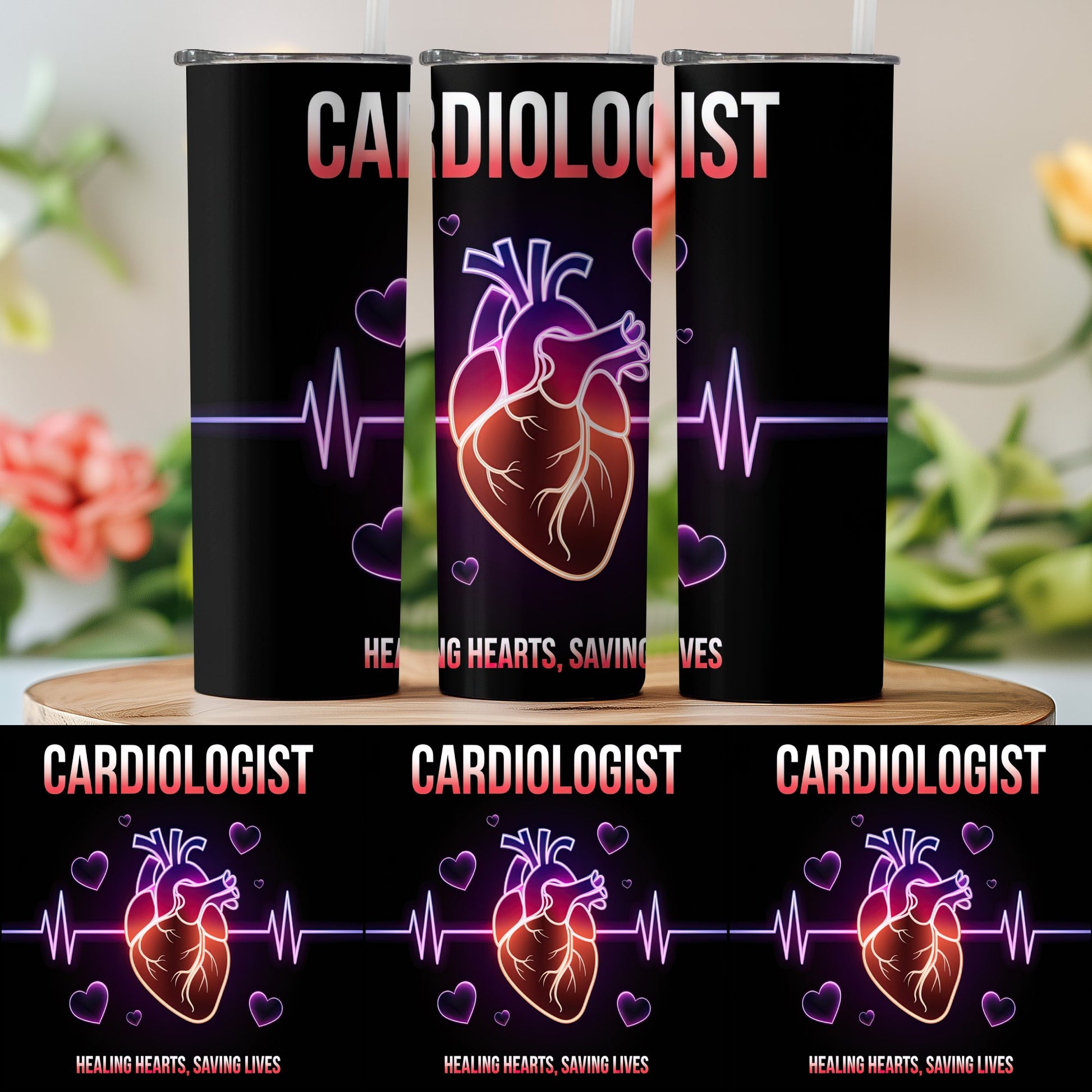 Cardiologist Healing Hearts Saving Lives Tumbler product