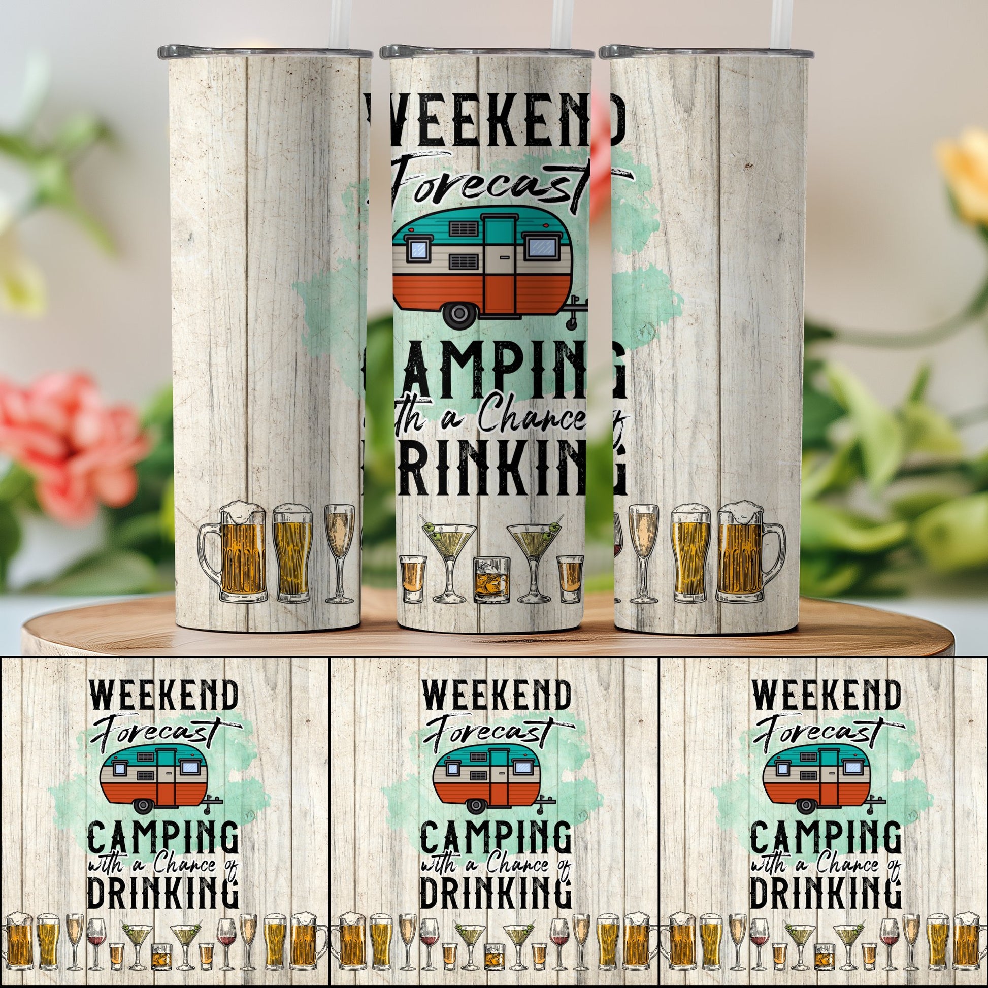 Weekend Camping with a Chance of Drinking product type
