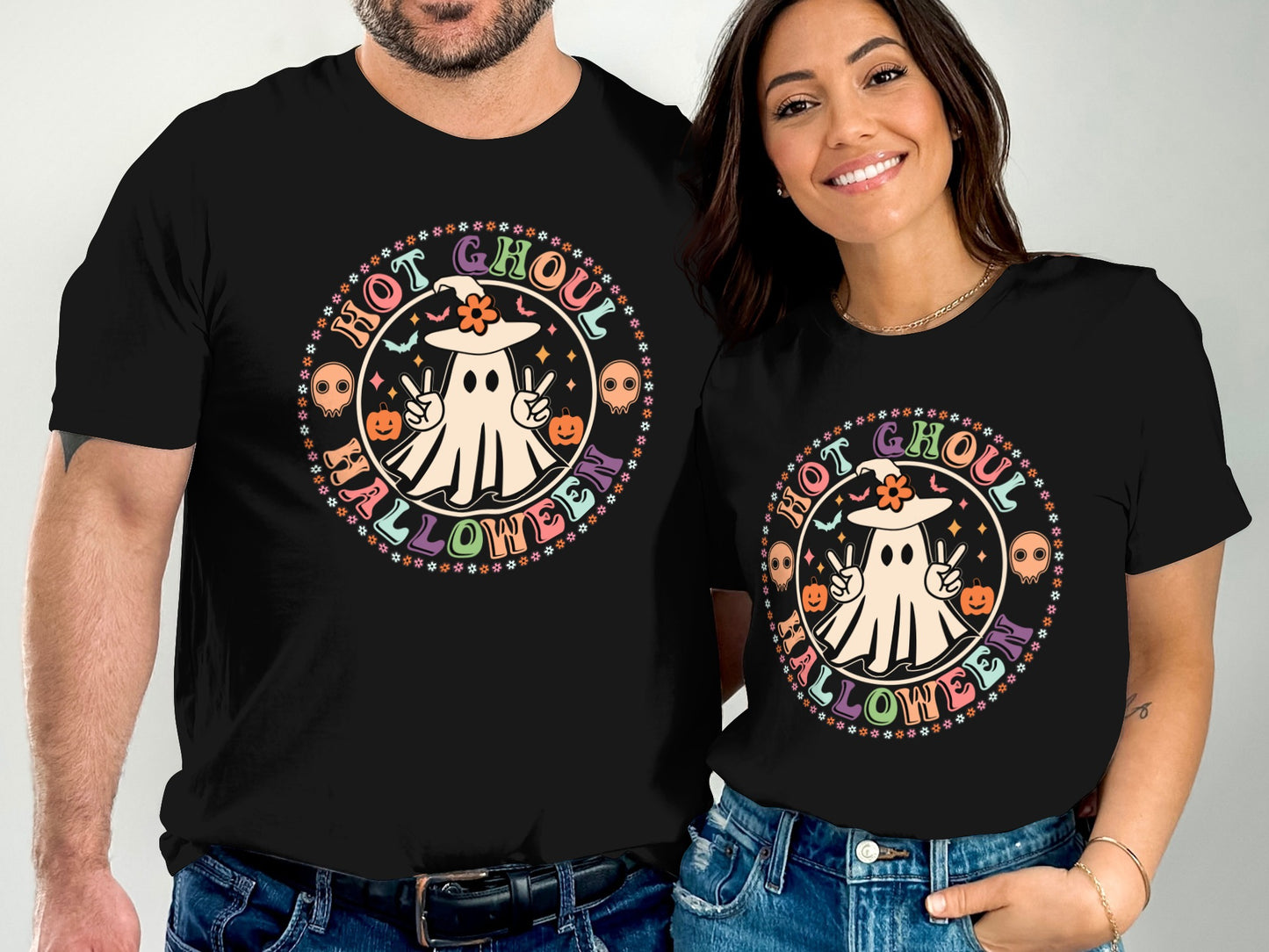 Hot Ghoul Halloween Graphic Tee product