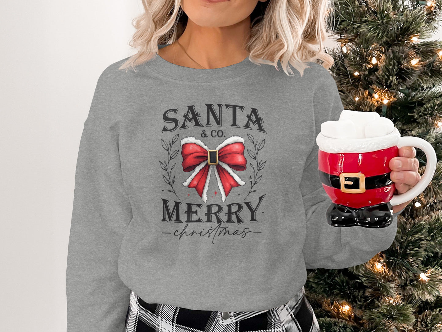 Santa & Co Merry Christmas Sweatshirt