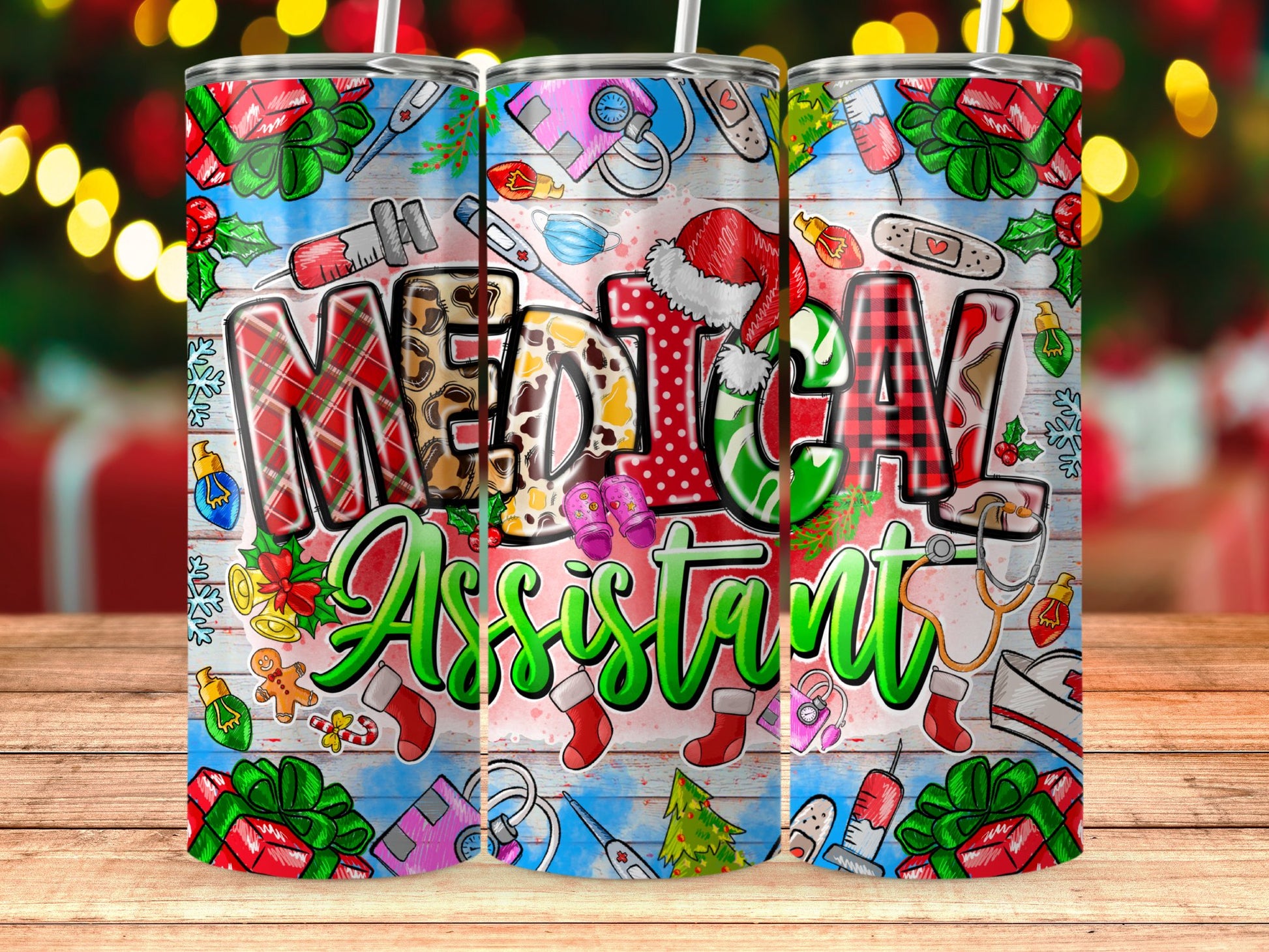 Medical Assistant Holiday Design Tumbler product