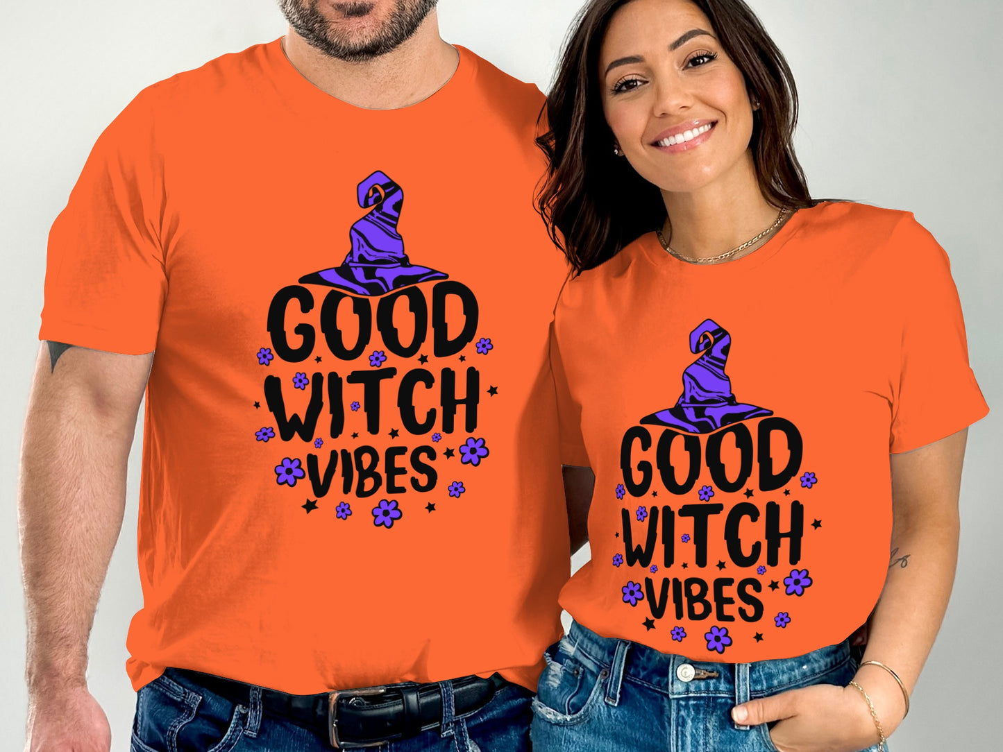 Matching Good Witch Vibes Halloween T-Shirts product type