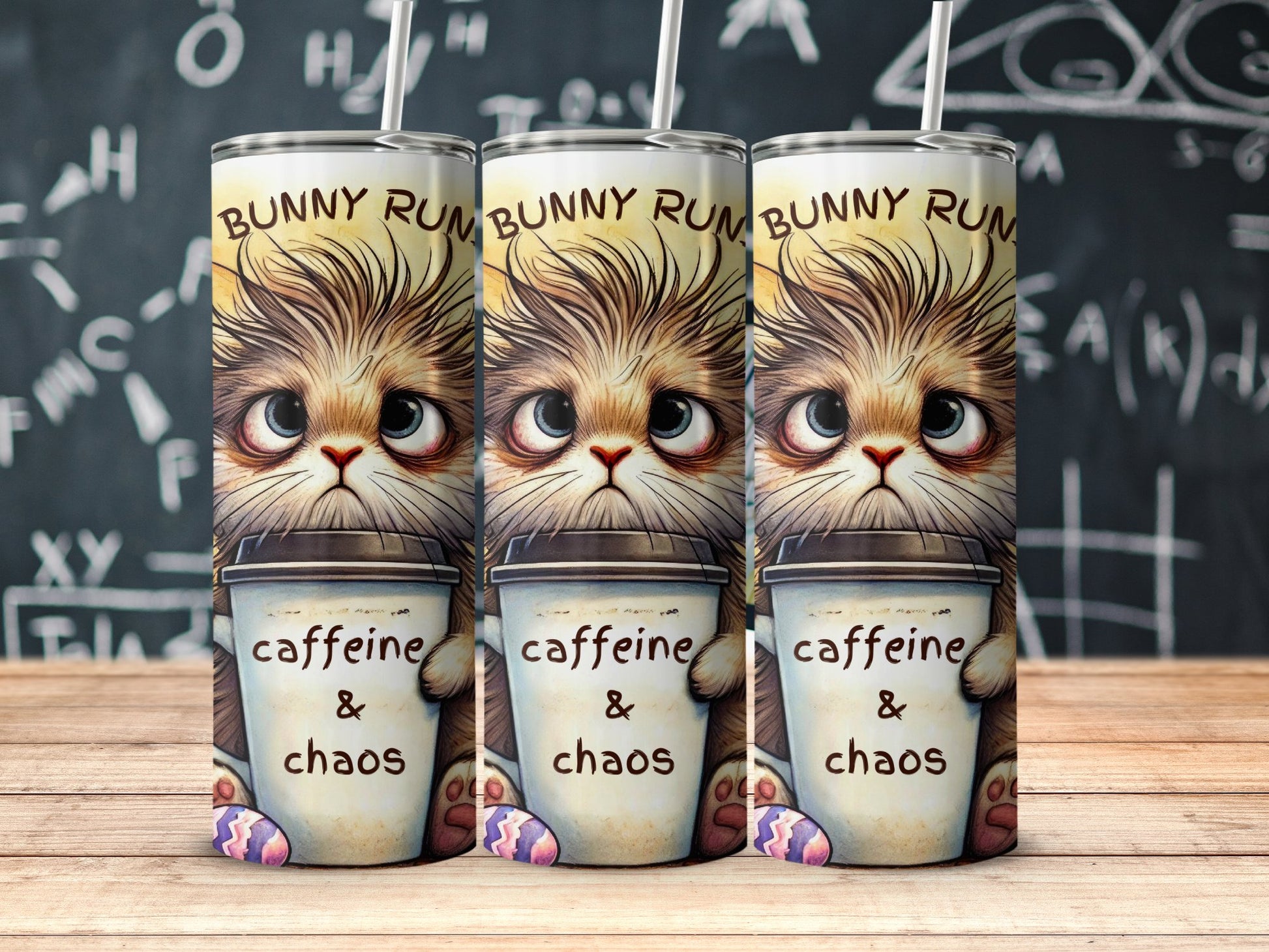 Bunny Rum Caffeine & Chaos Tumbler product type