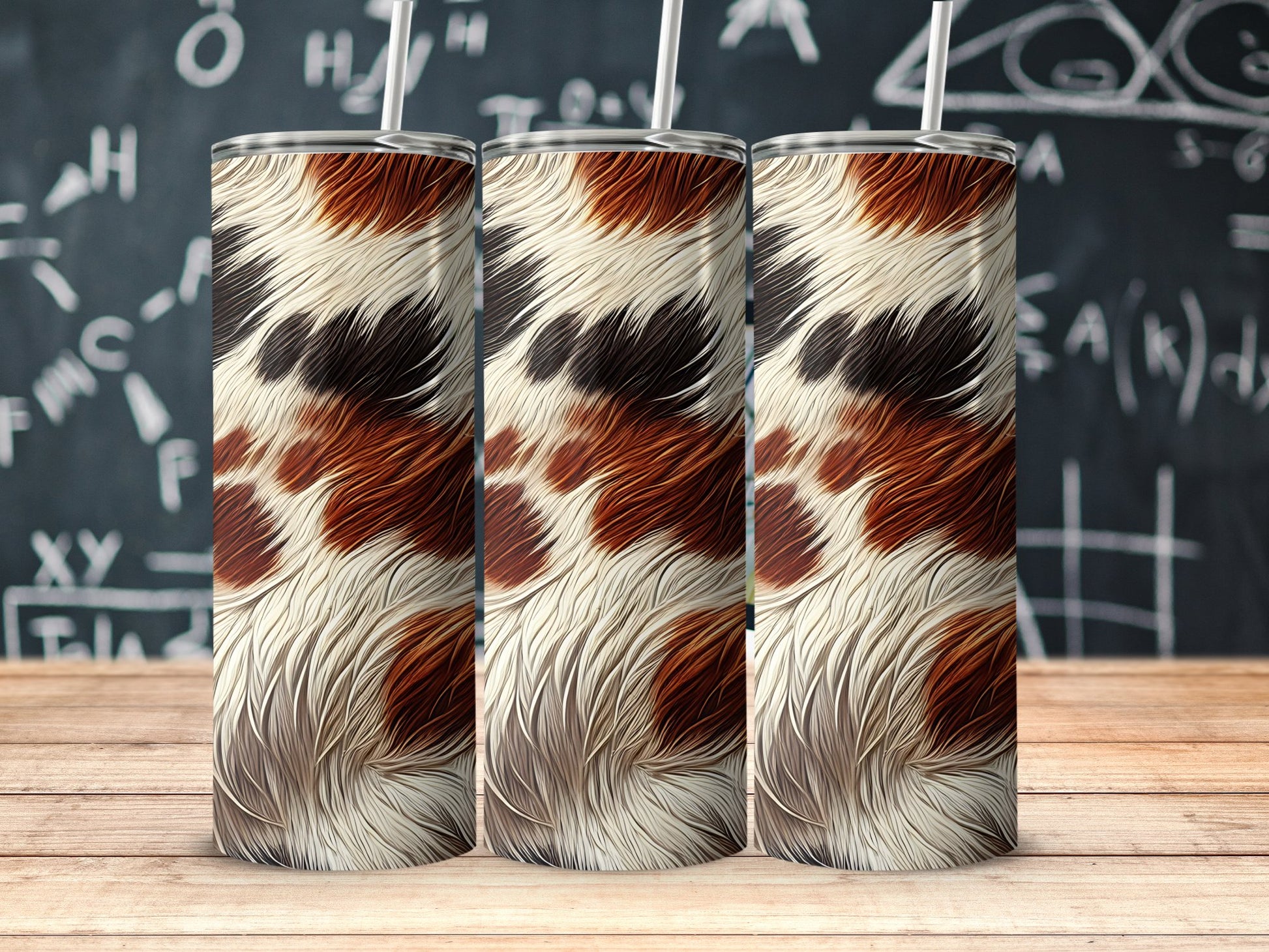 Unique Animal Fur Patterned Tumbler for All Beverage Needs