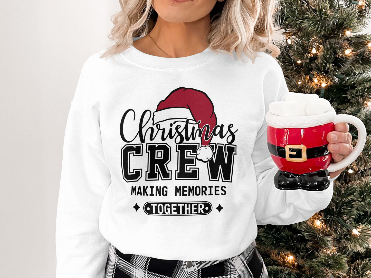 Christmas Crew Making Memories Together Sweatshirt