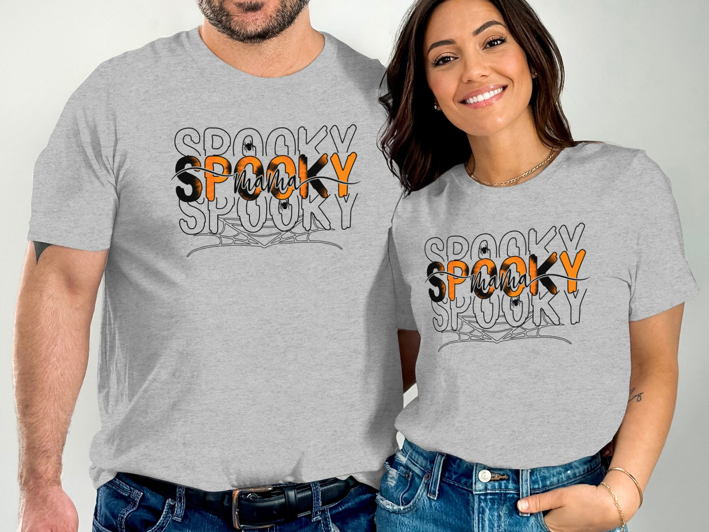 Spooky Mama Halloween Themed Graphic Tee product type