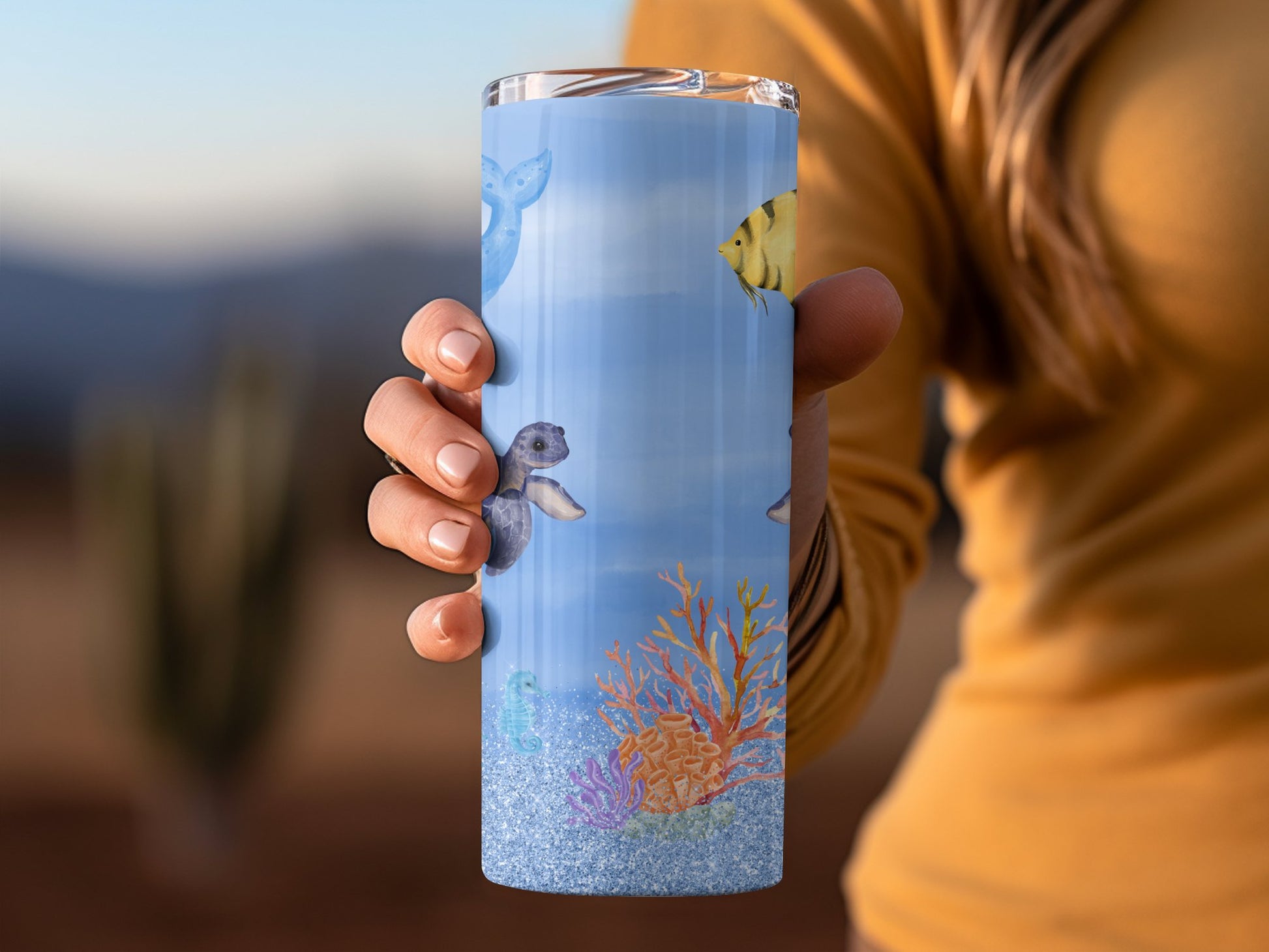 Marine Life Ocean Scene Insulated Tumbler Cup product
