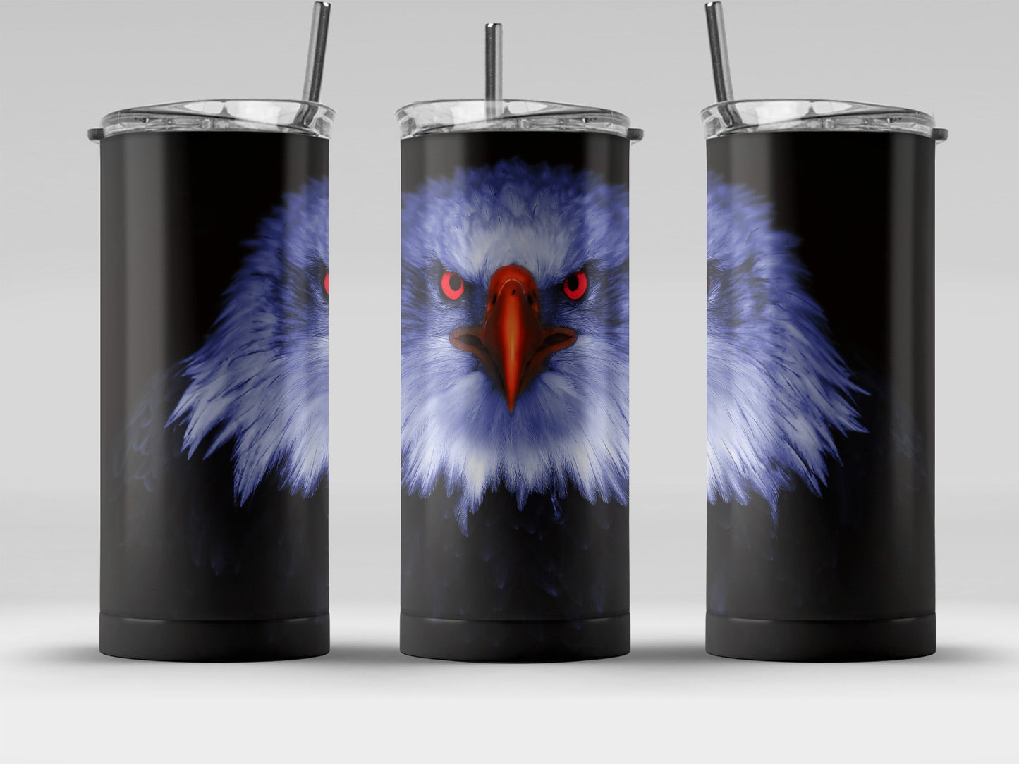 Fierce Eagle Graphic Wrap Stainless Steel Tumbler product