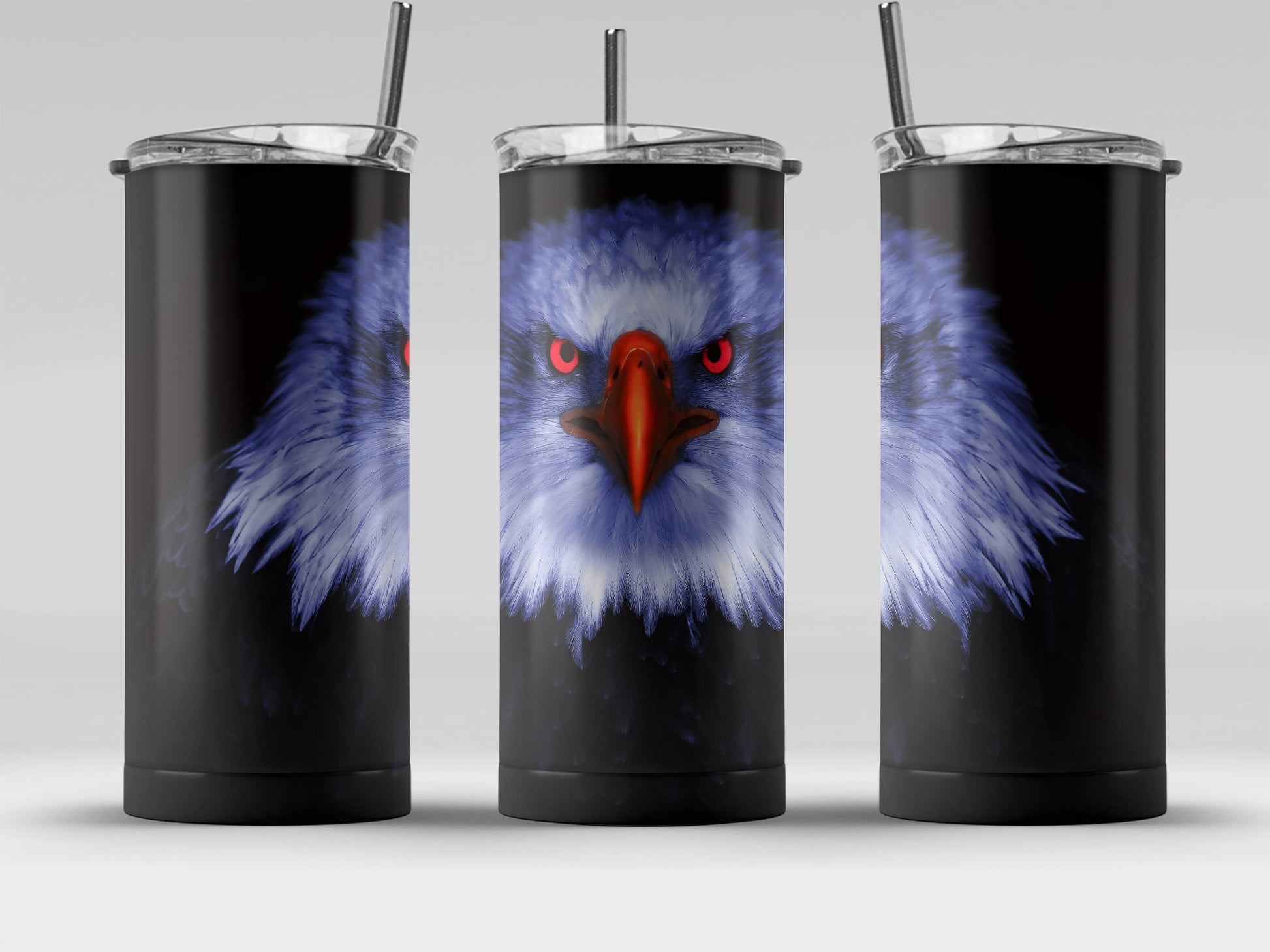 Fierce Eagle Graphic Wrap Stainless Steel Tumbler product