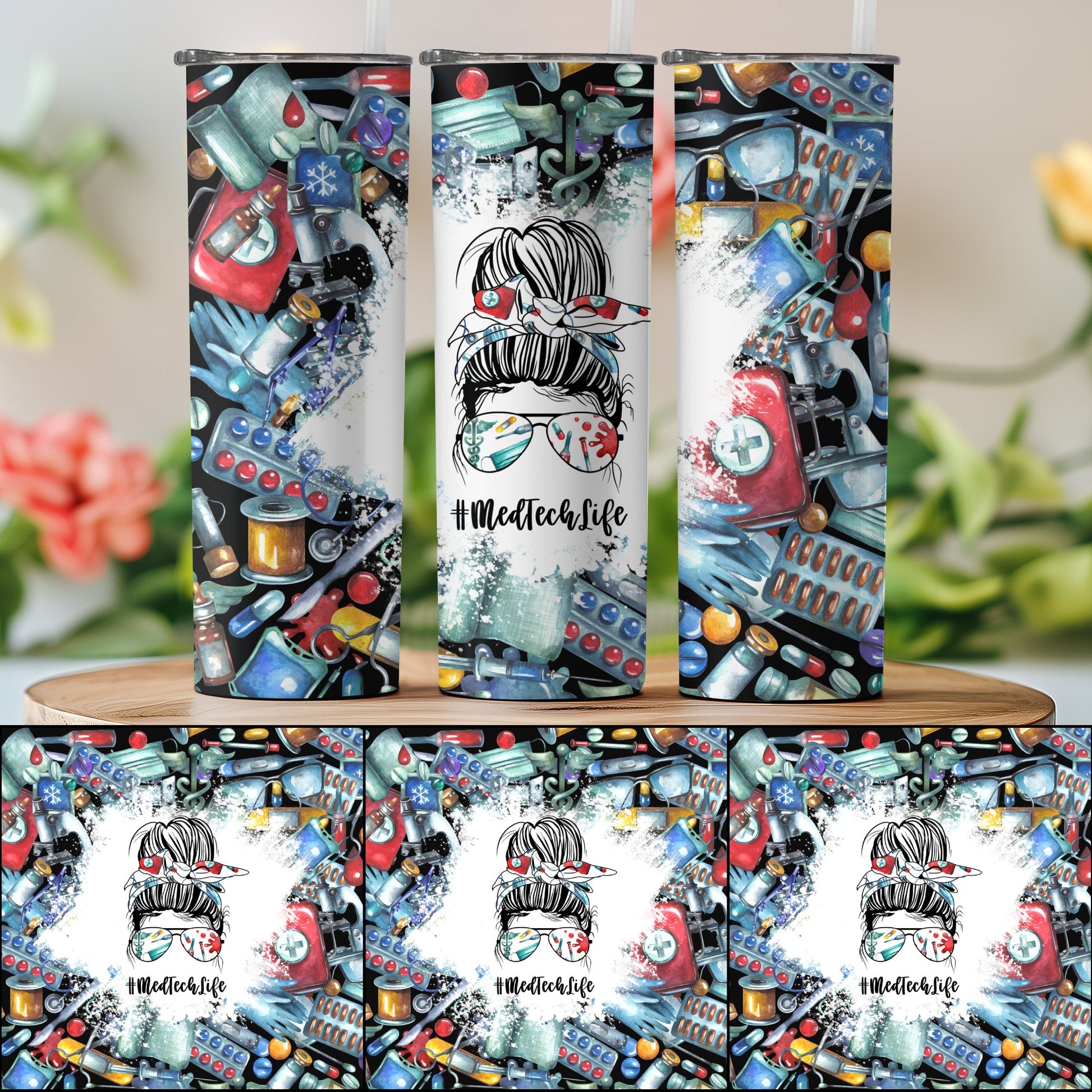 #MedTechLife Tumbler medical themed product type