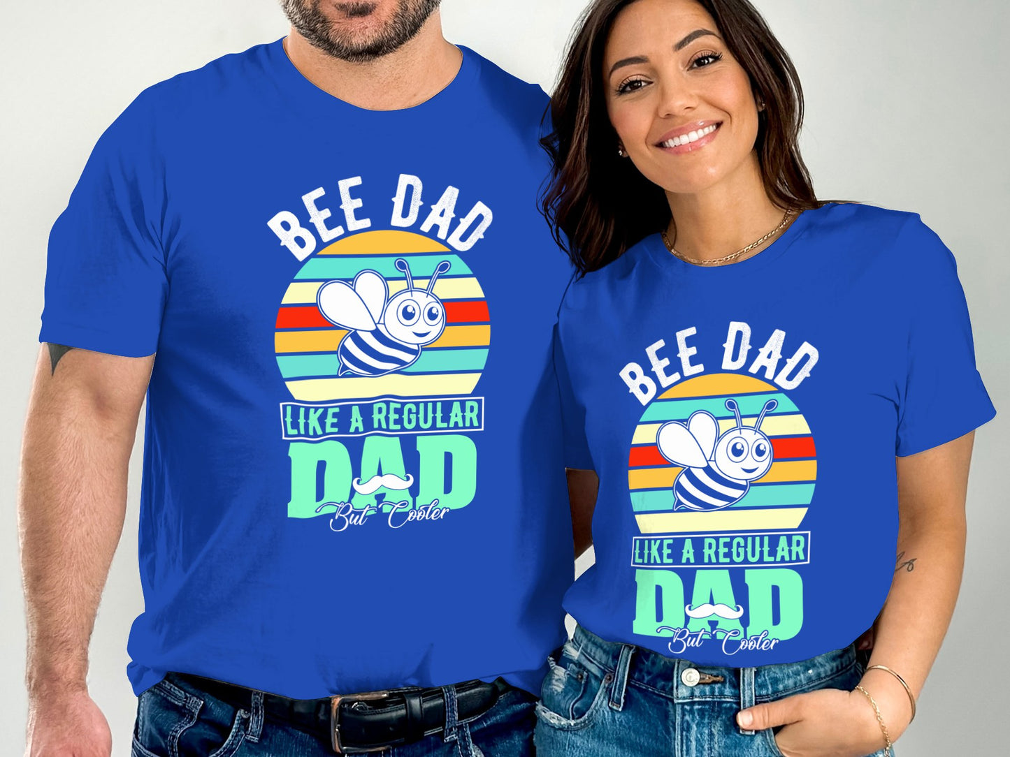 Bee Dad Like A Regular But Cooler Dad Shirt product type