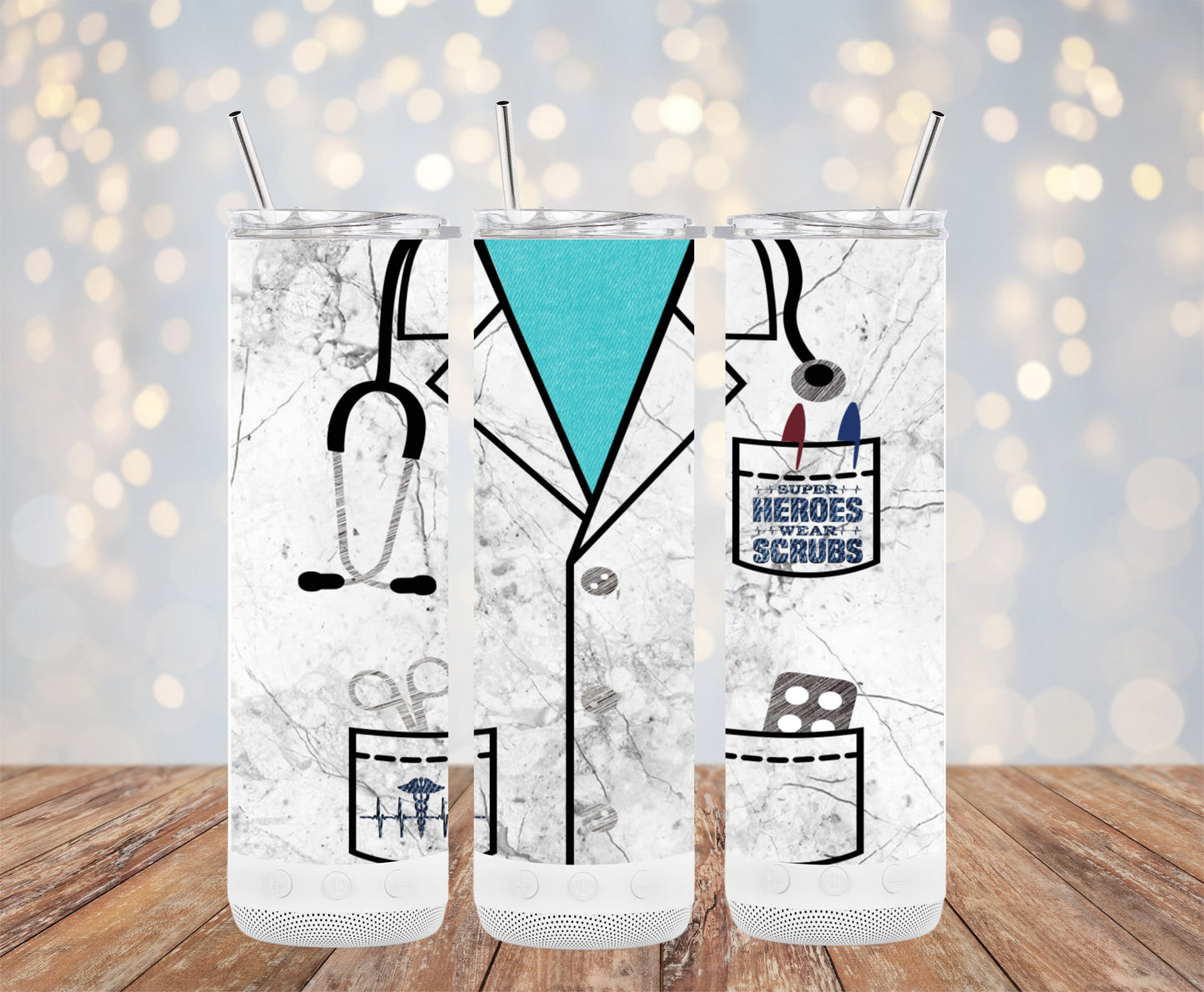 Healthcare Professional Scrubs Design Tumbler product