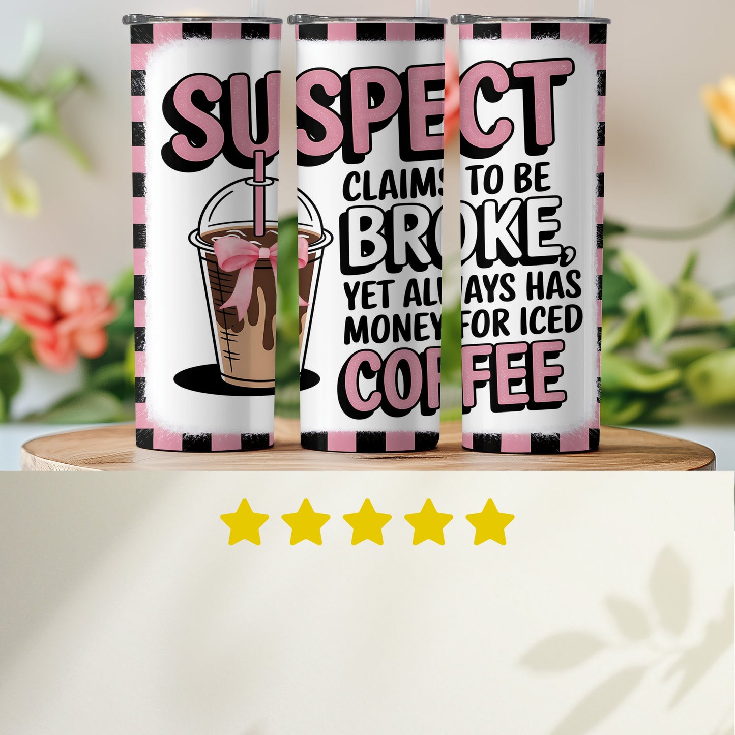 Suspect Claims To Be Broke Money For Iced Coffee product