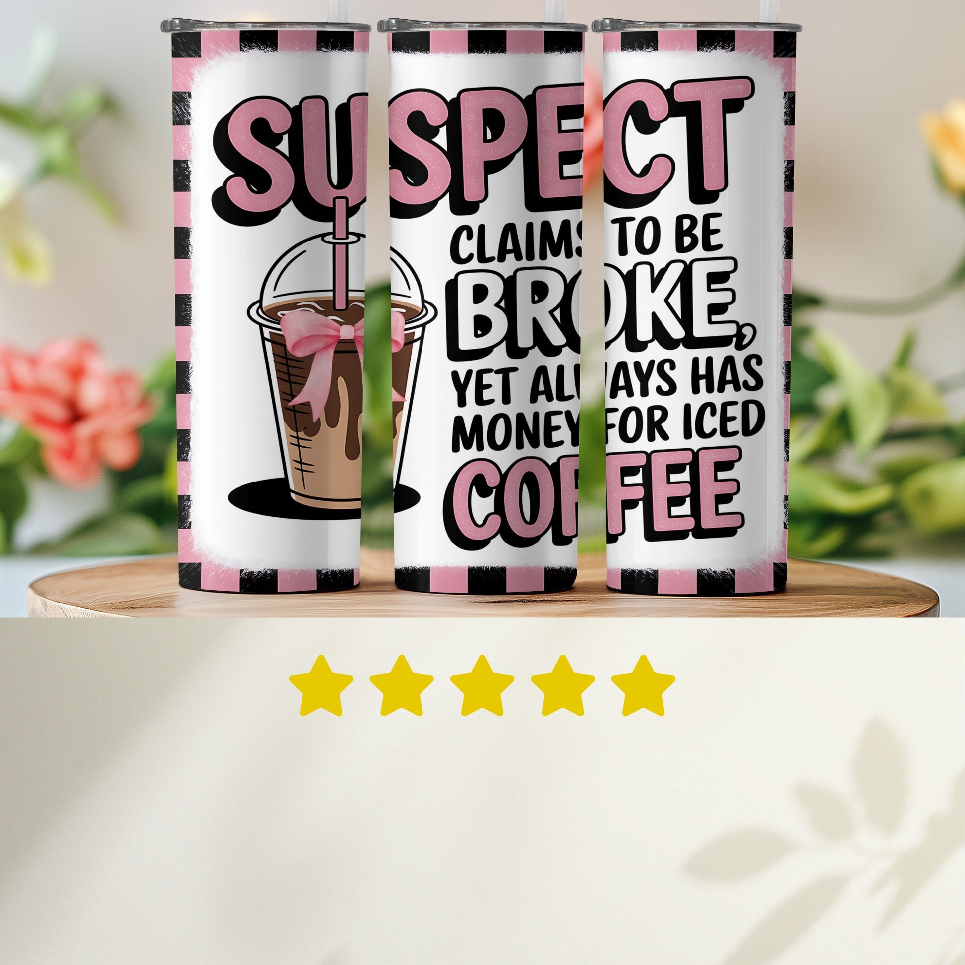 Suspect Claims To Be Broke Money For Iced Coffee product