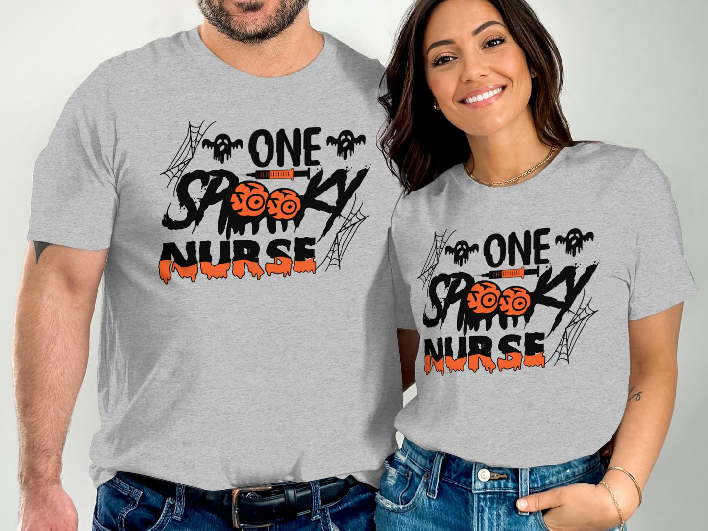 One Spooky Nurse Halloween Themed T-Shirt product