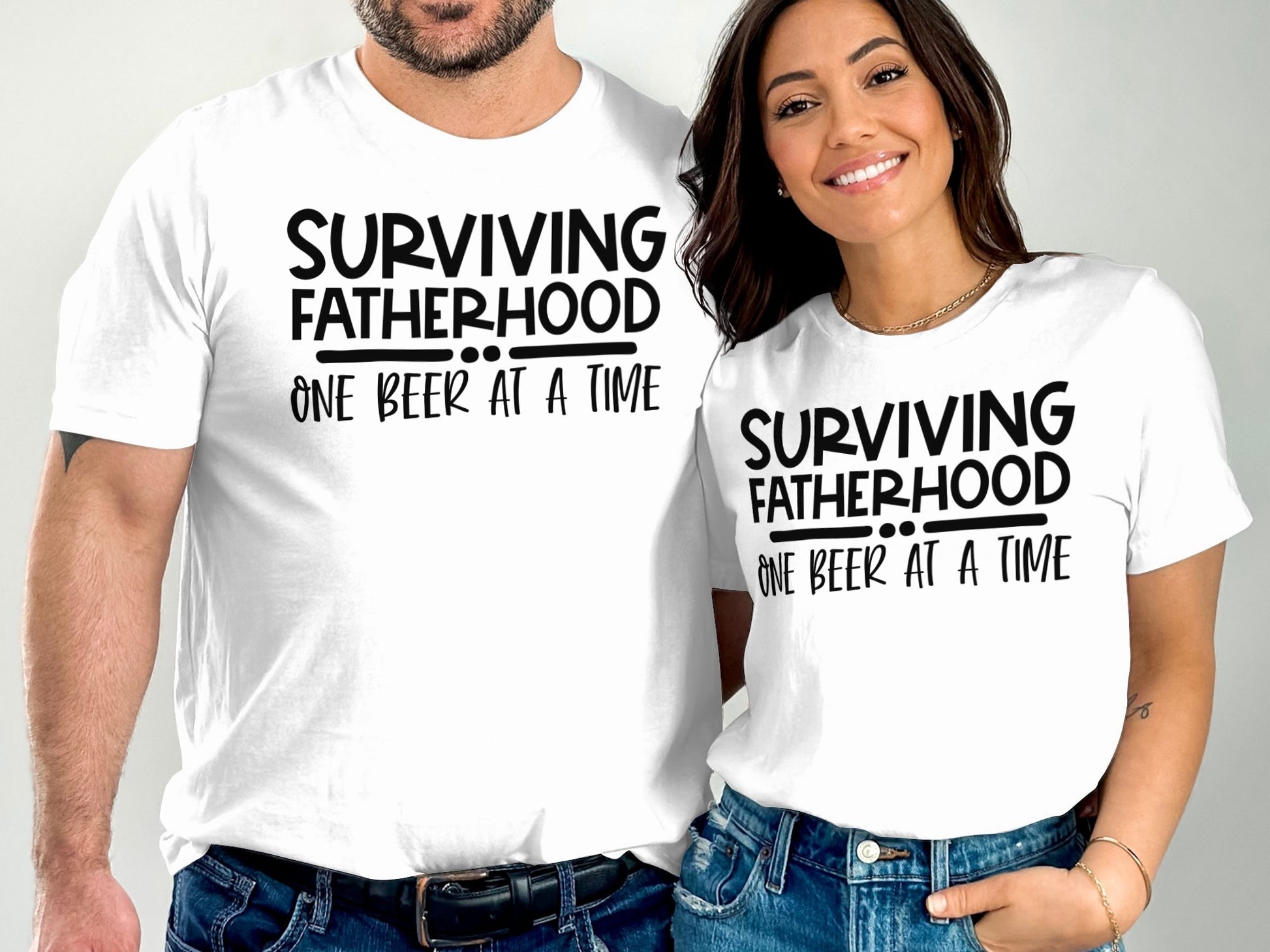 Surviving Fatherhood One Beer At A Time T-shirt product type