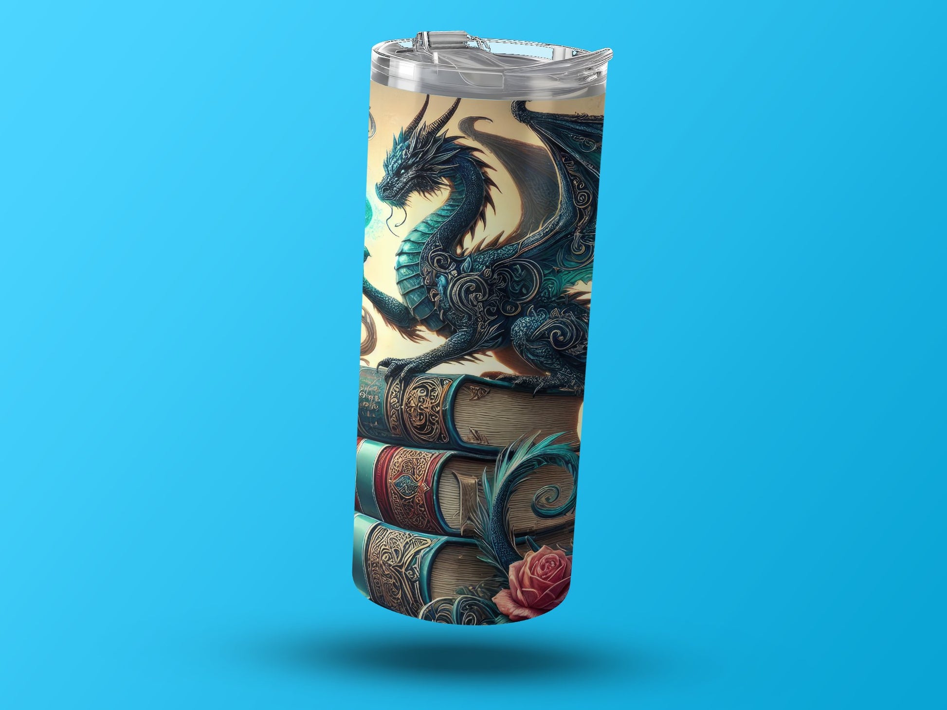 Fantasy Dragon Artwork Tumbler for Coffee Lovers product
