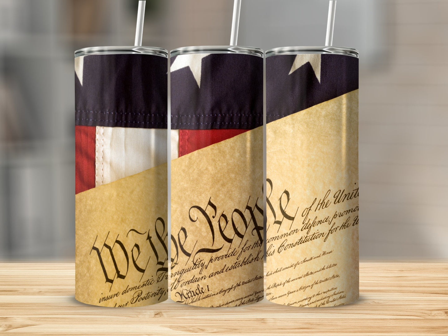 We the People Declaration of Independence tumbler product