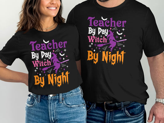 Teacher By Day Witch By Night Halloween Product