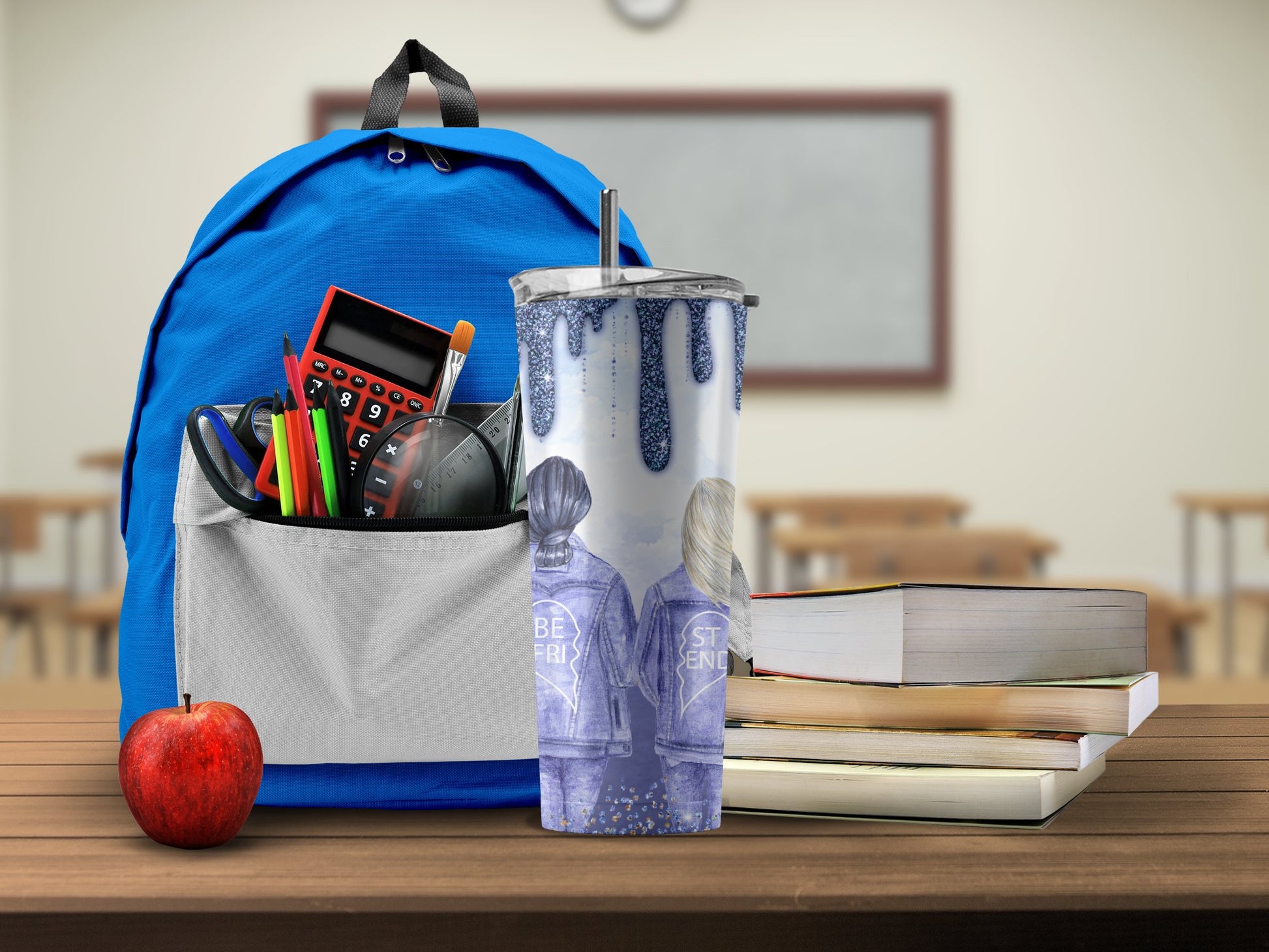 Back to School Bundle Set With Backpack and Tumbler Product