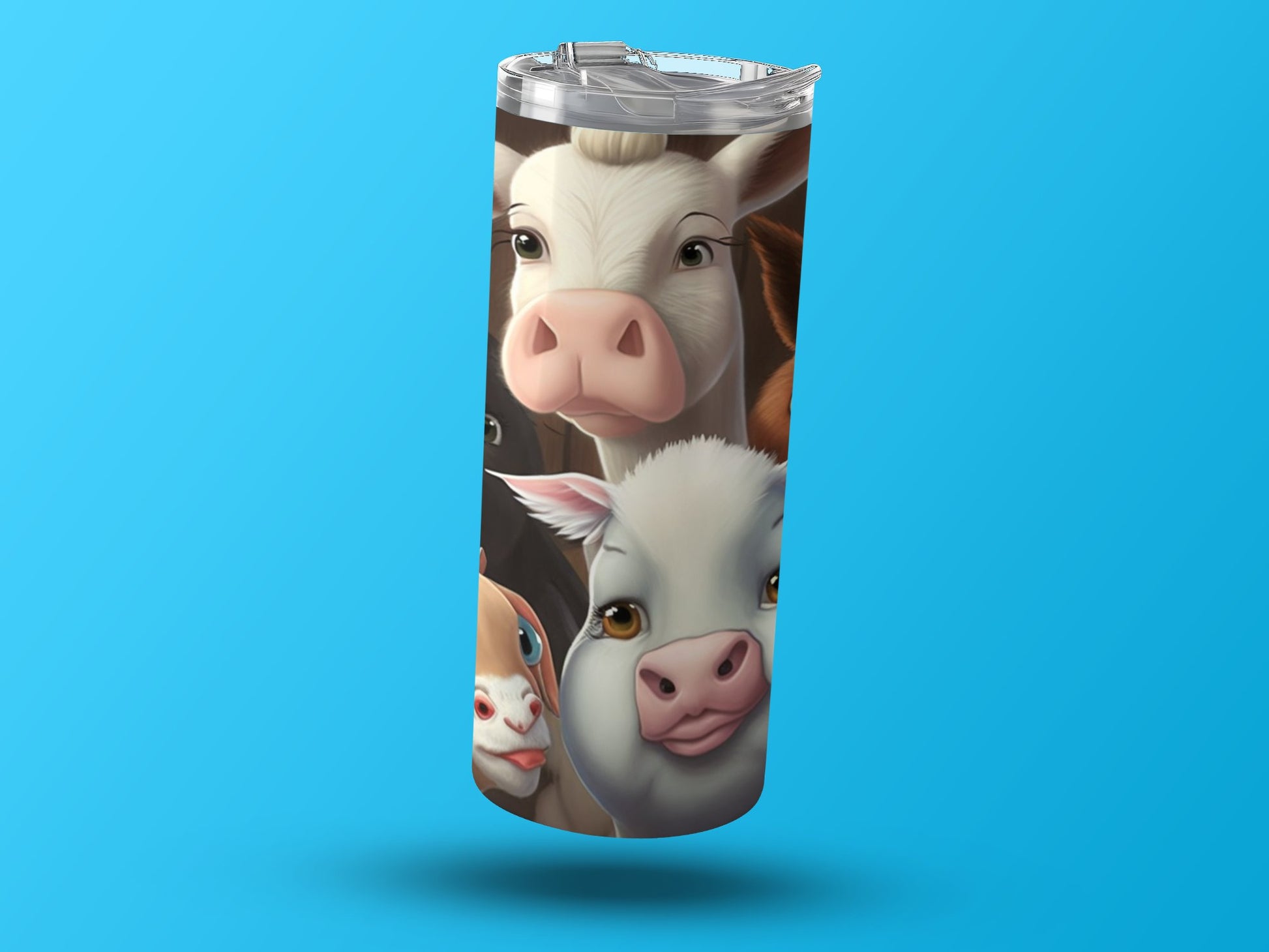 Adorable Farm Animals Themed Tumbler product