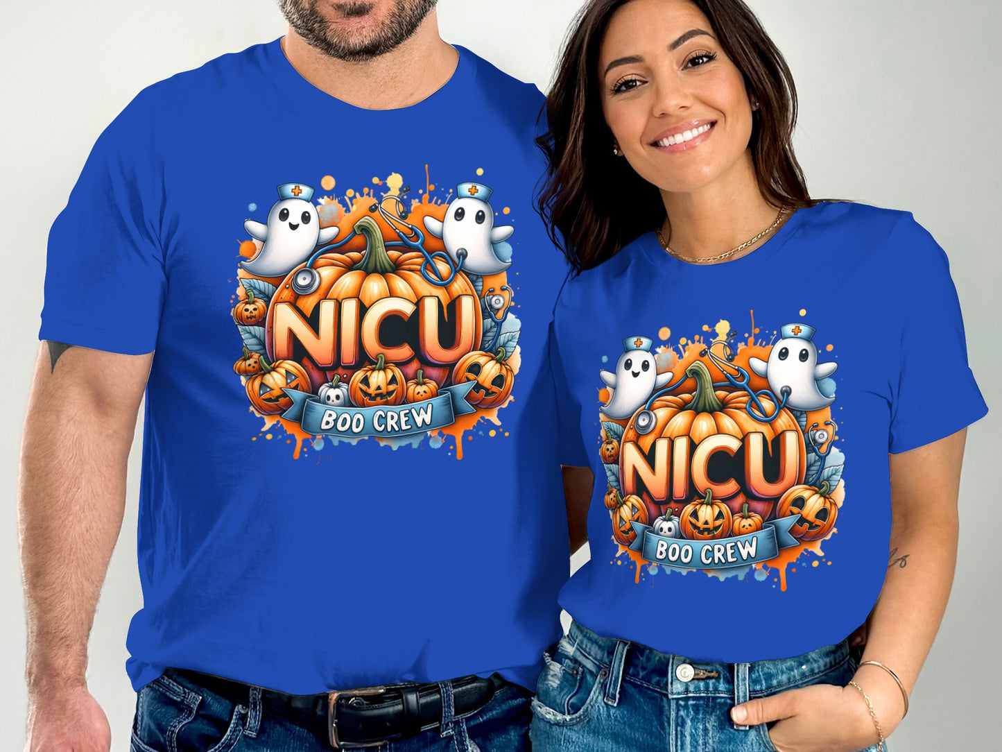 NICU Boo Crew Halloween T-shirt product type