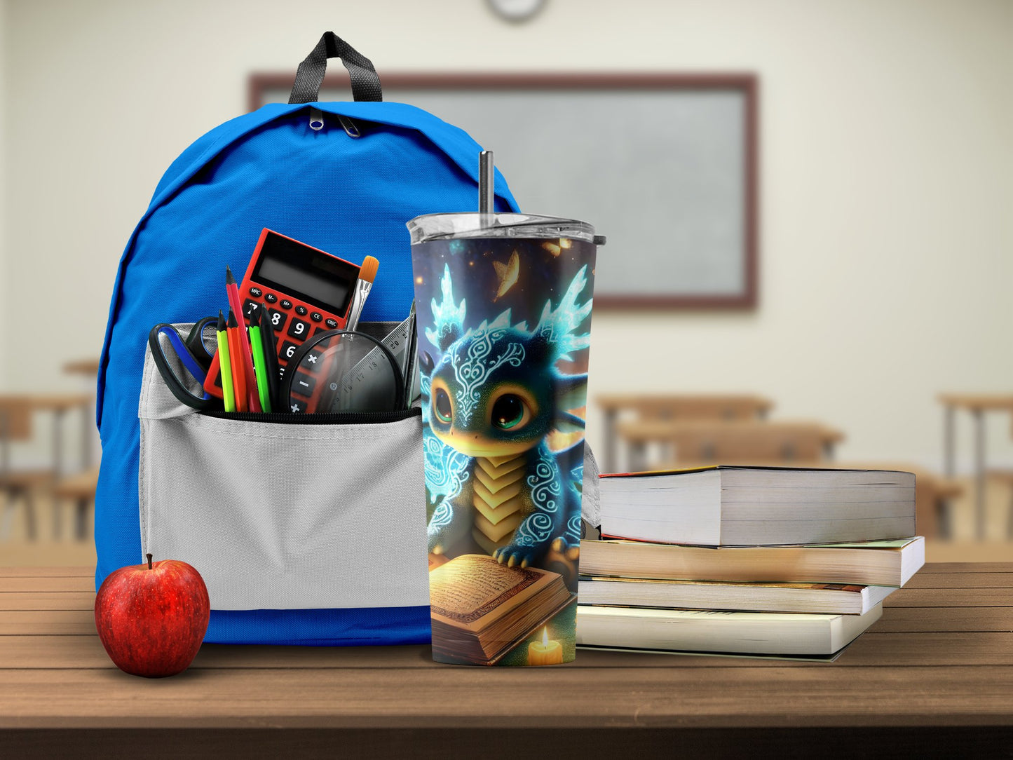 Cute Fantasy Dragon Design Insulated Tumbler Product
