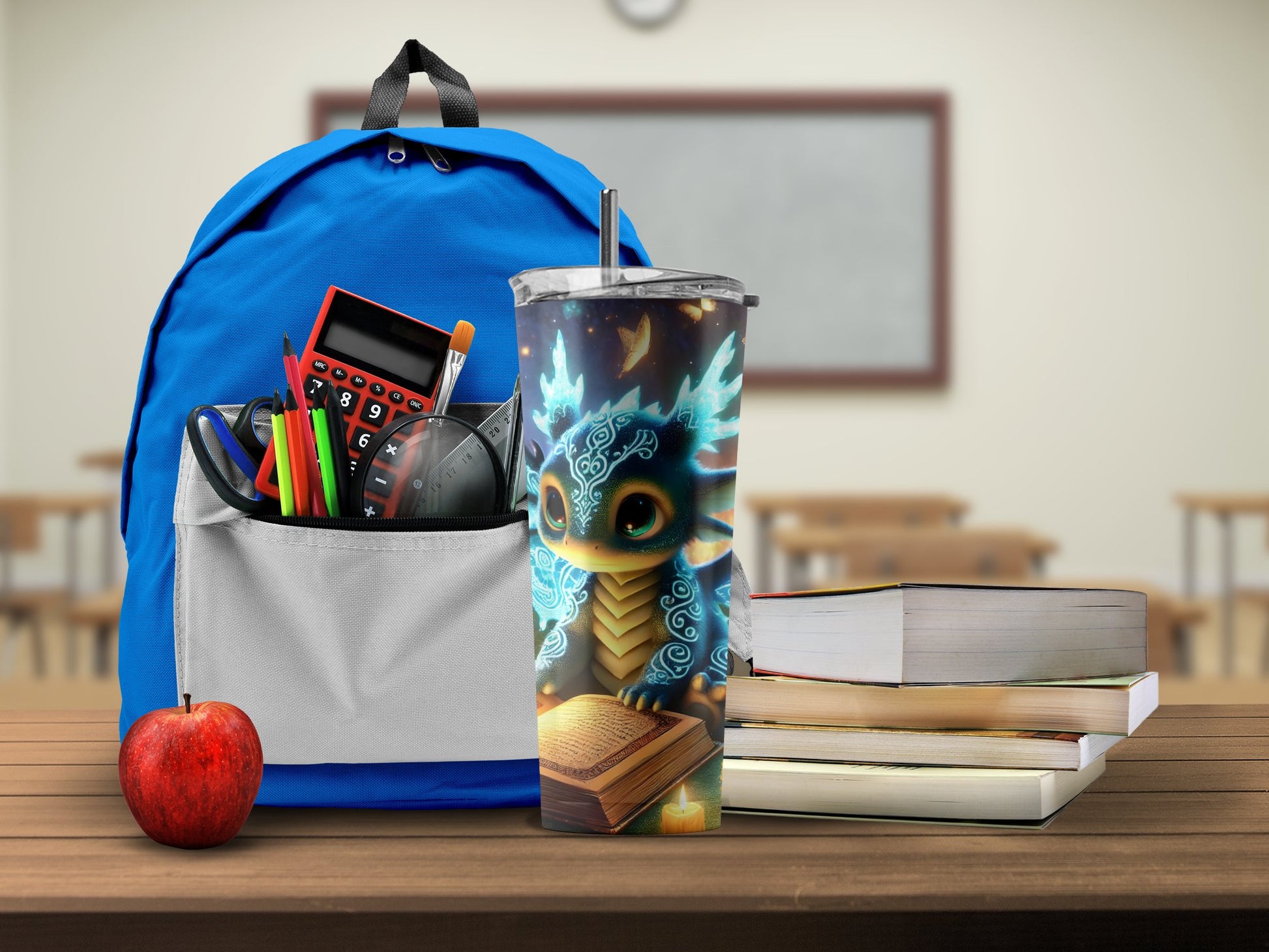Cute Fantasy Dragon Design Insulated Tumbler Product