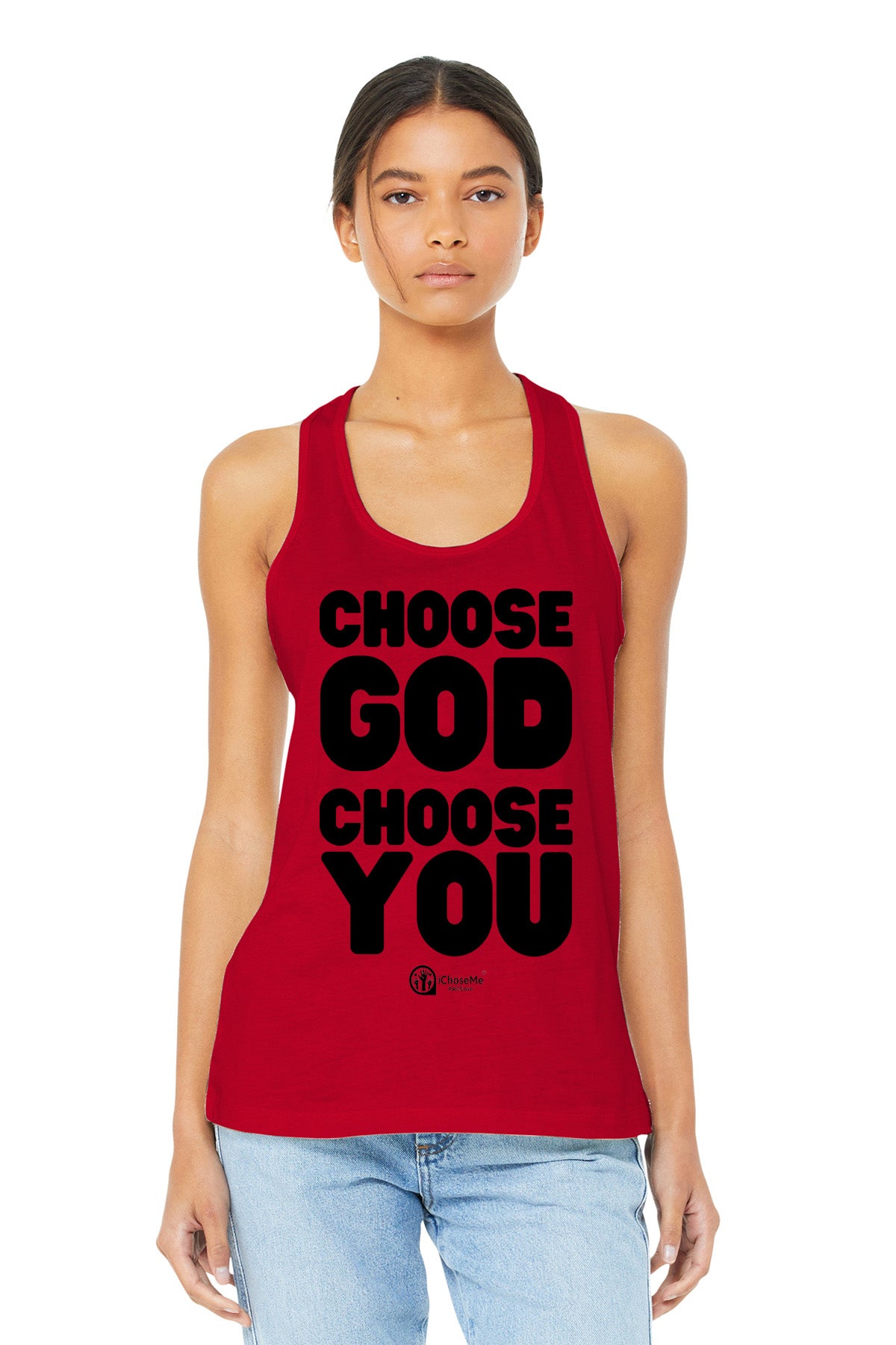 Choose God Choose You--Tanktops