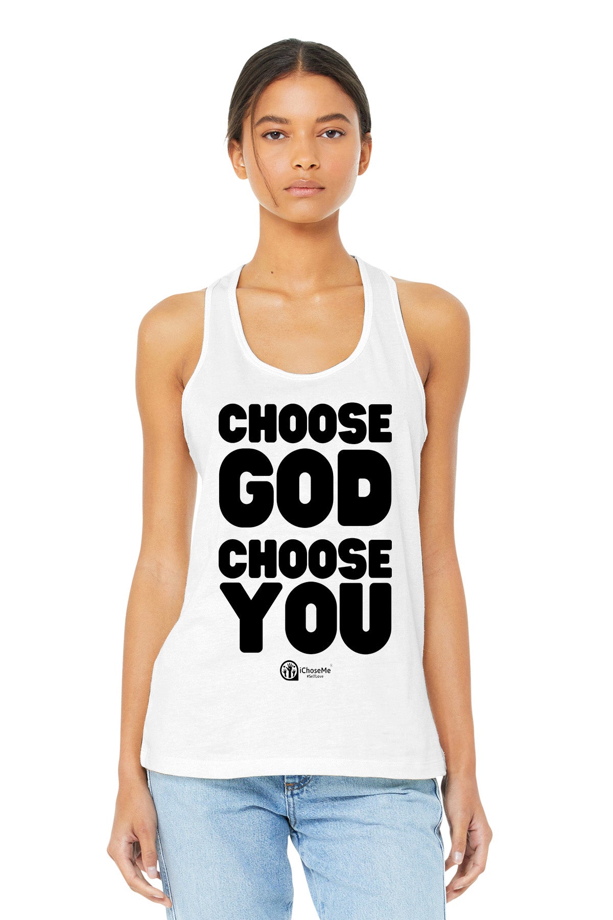 Choose God Choose You--Tanktops