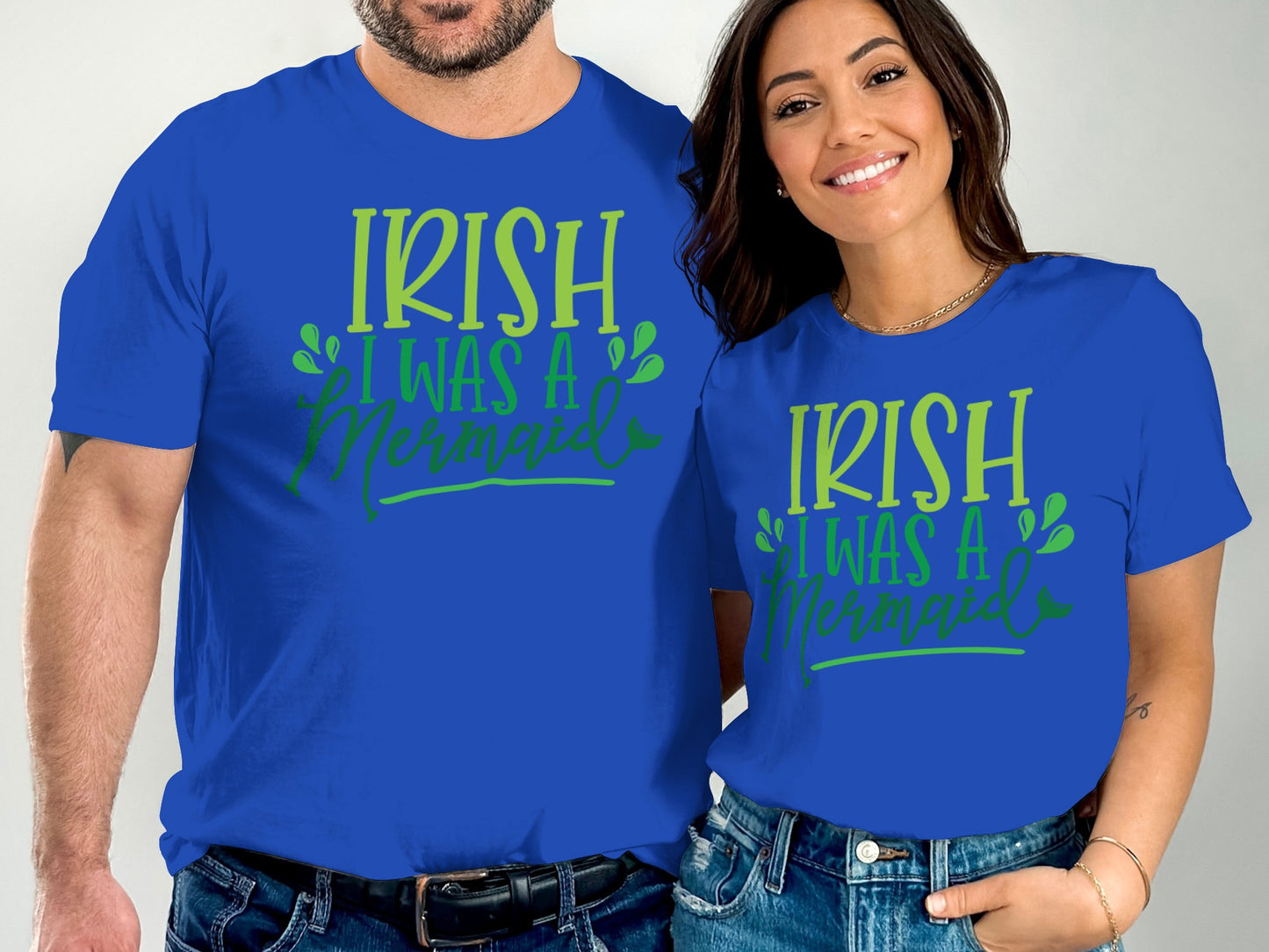 IRISH I WAS A MERMAID Graphic T-Shirt