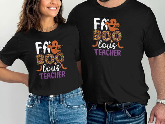 Fun Boo Lous Ghost Halloween Teacher Shirt product