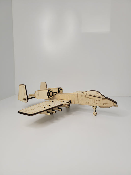 Intricately Designed Wooden Airplane Model Kit Product