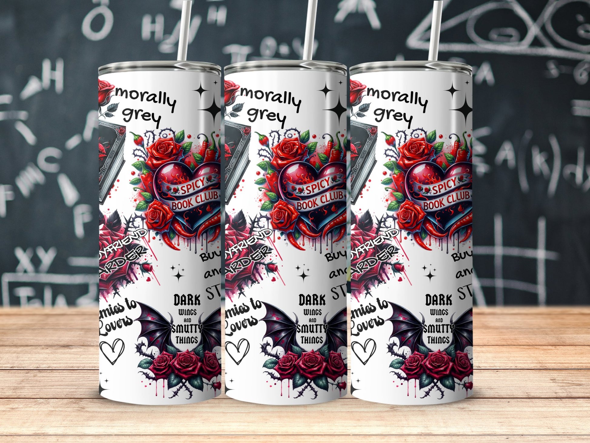 Morally Grey Spice Book Club Tumbler product