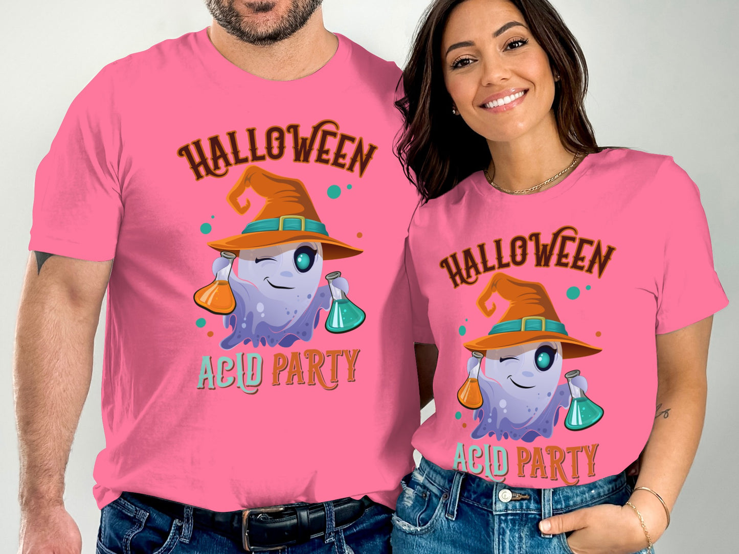 Halloween Acid Party Graphic T-Shirt product