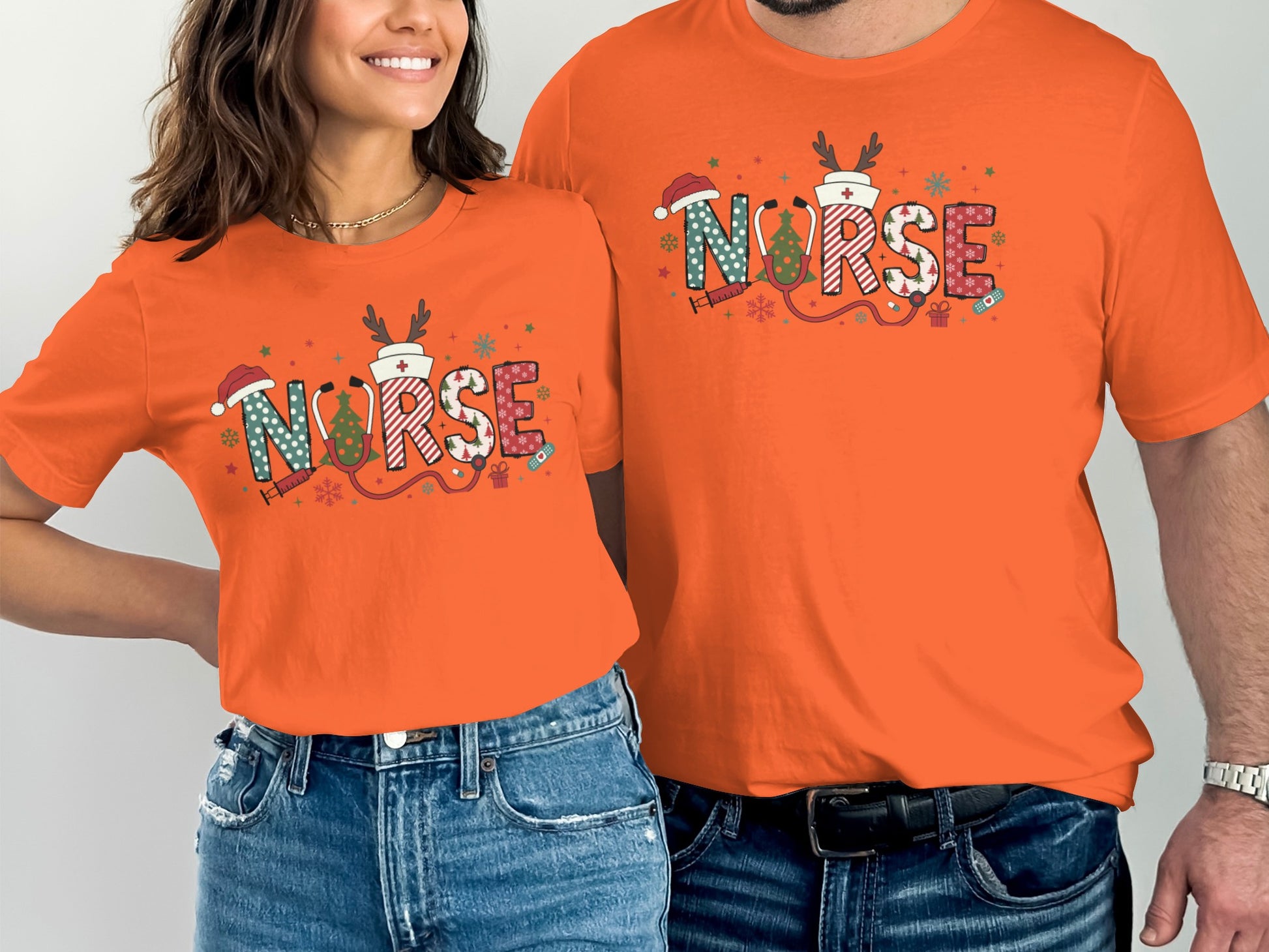 Norse Christmas Reindeer T-shirt