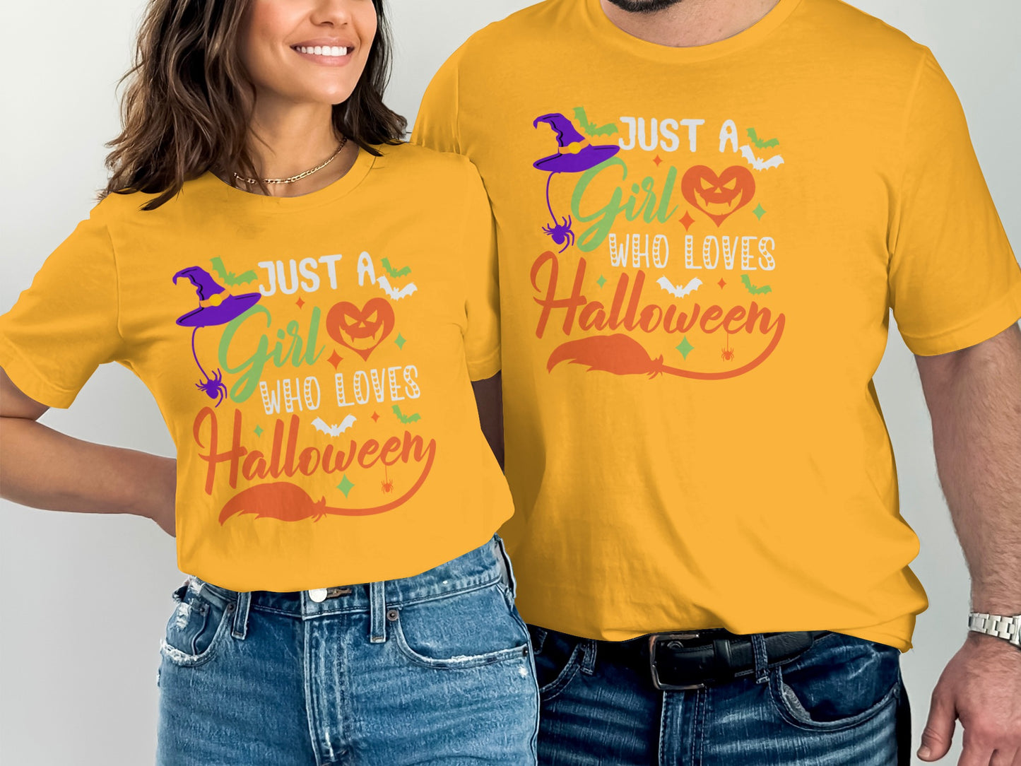 Just A Girl Who Loves Halloween T-shirt product type