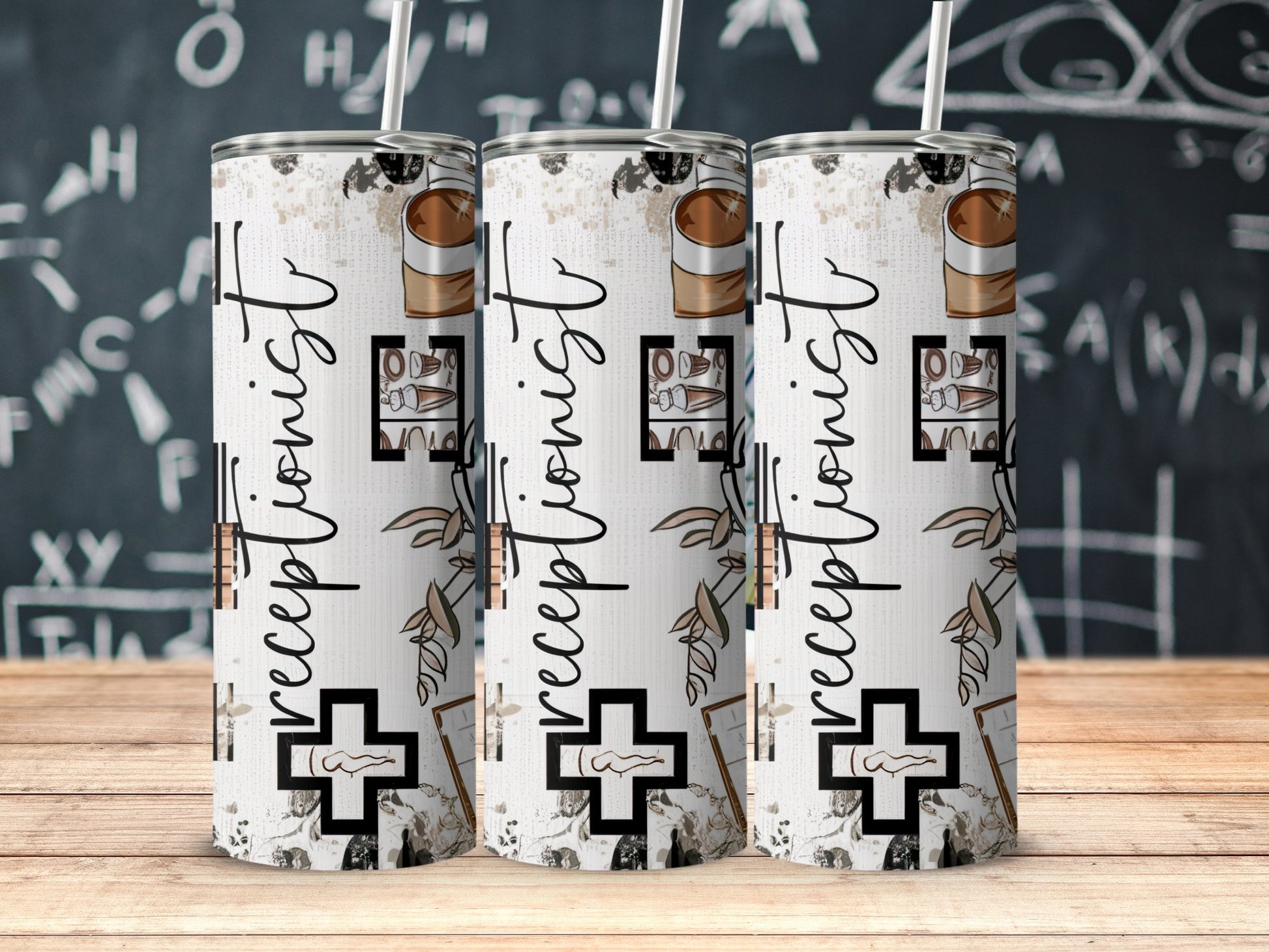 Receptionist Themed Stainless Steel Tumbler product