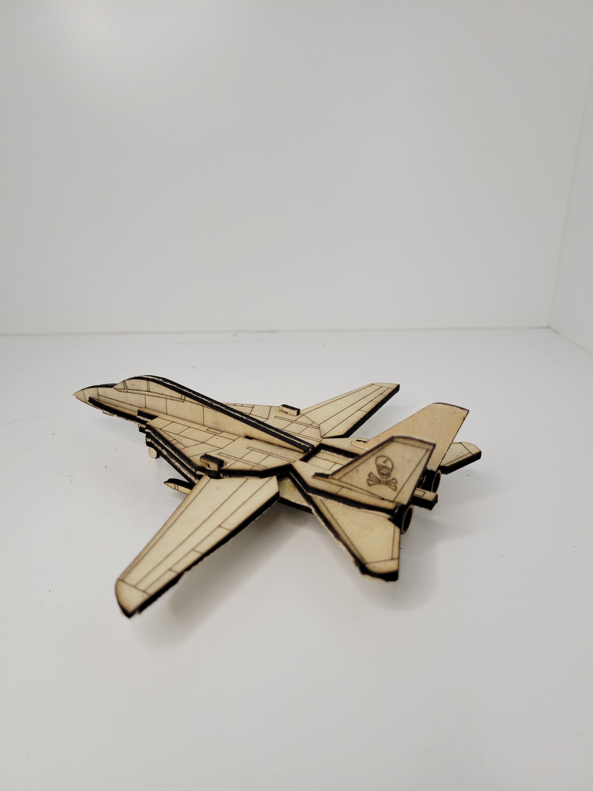 Intricately Detailed Toy Fighter Jet Aircraft Model