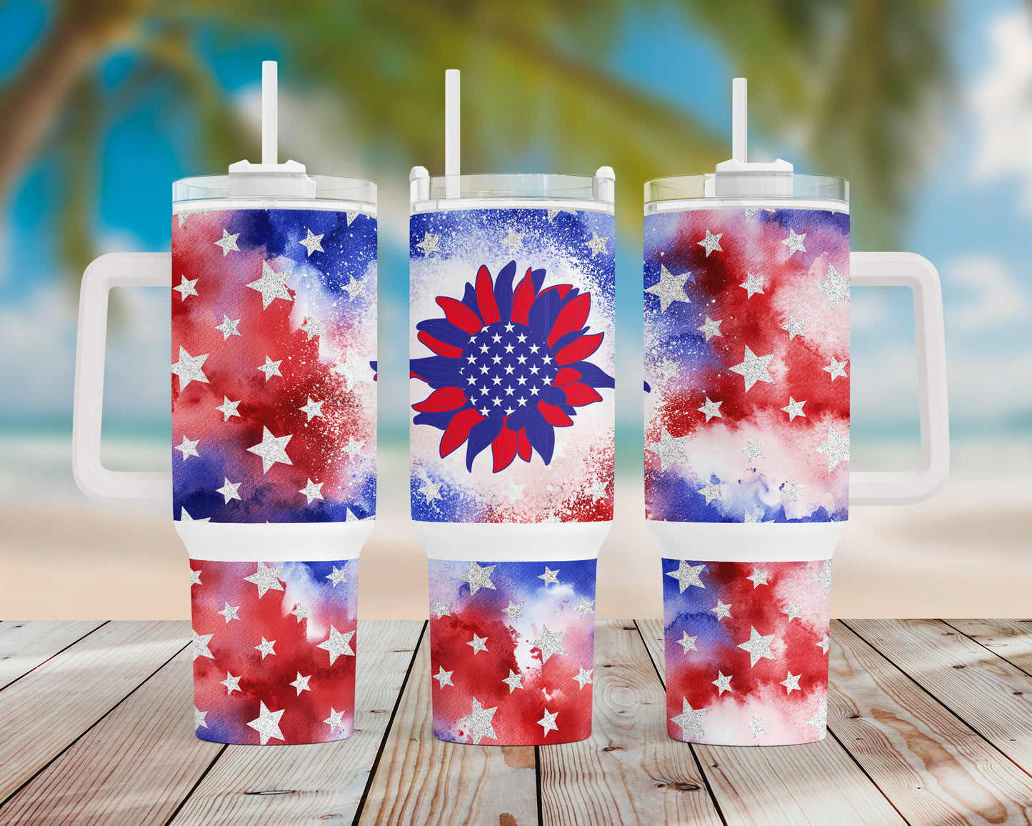 Sunflower Flag 91723 Tumbler