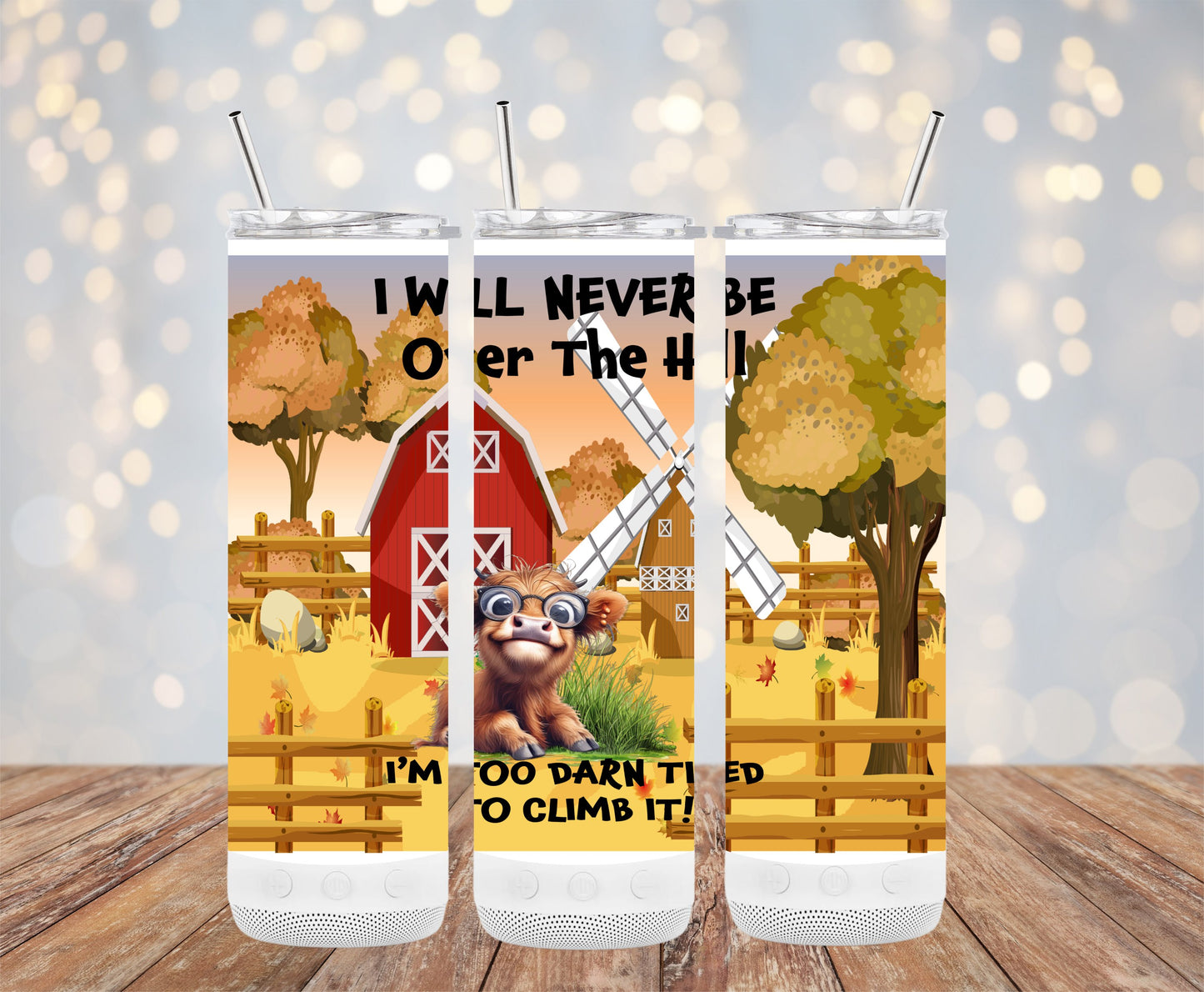 Fall Farm Animal Design Insulated Tumbler product