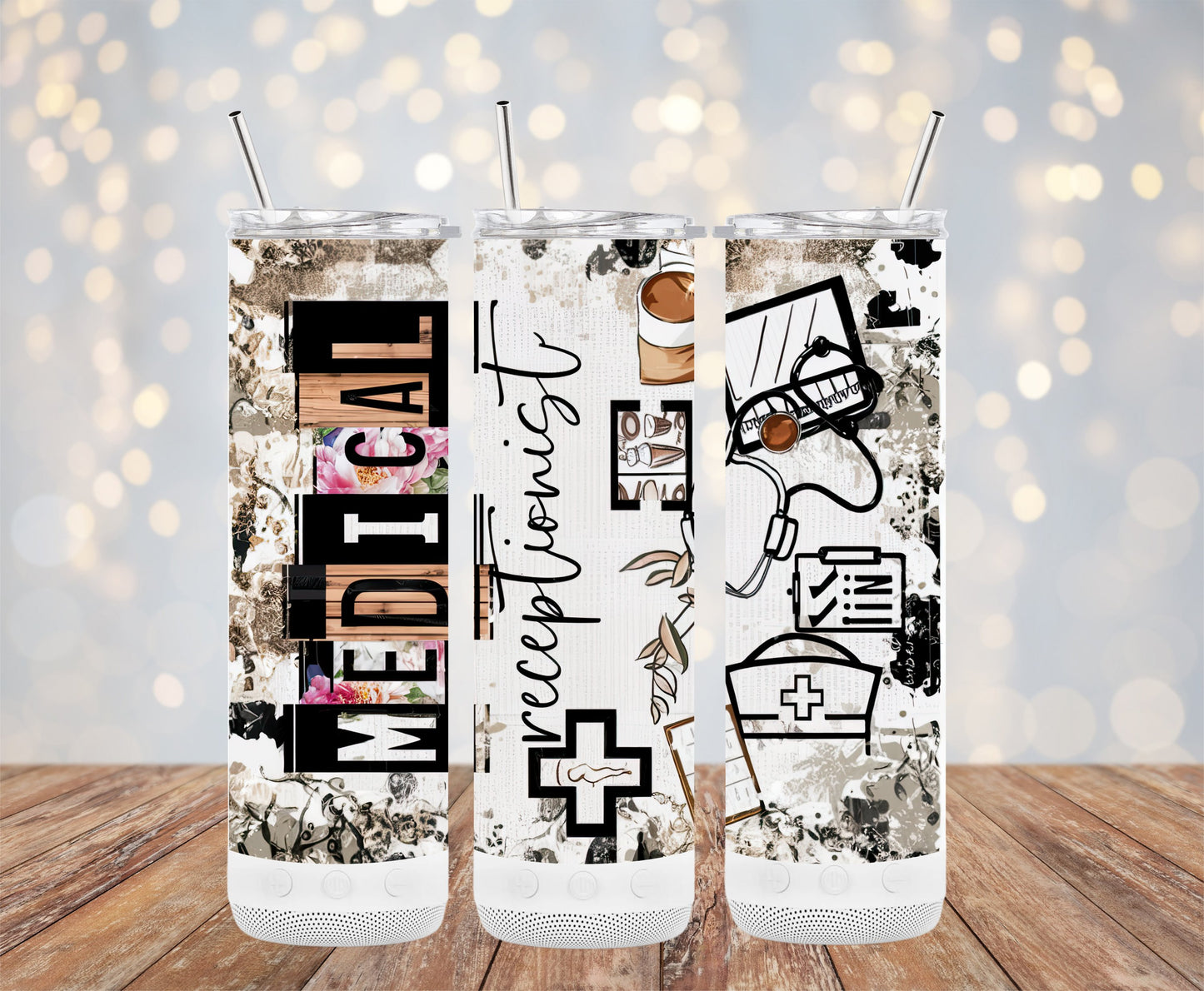 Medical Receptionist Design Graphics Tumbler product type