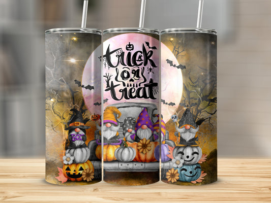 Trick or Treat Gnomes (Halloween Tumblers)