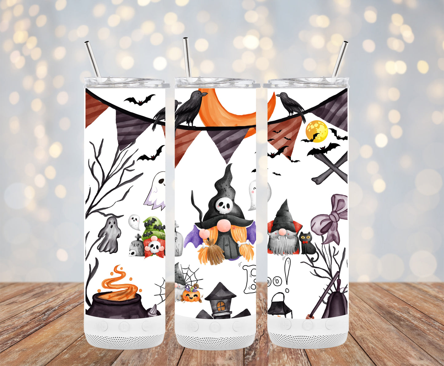 BOO (Halloween Tumblers)