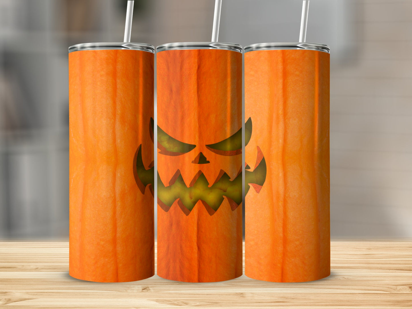 Monster Pumpkin (Halloween Tumblers)