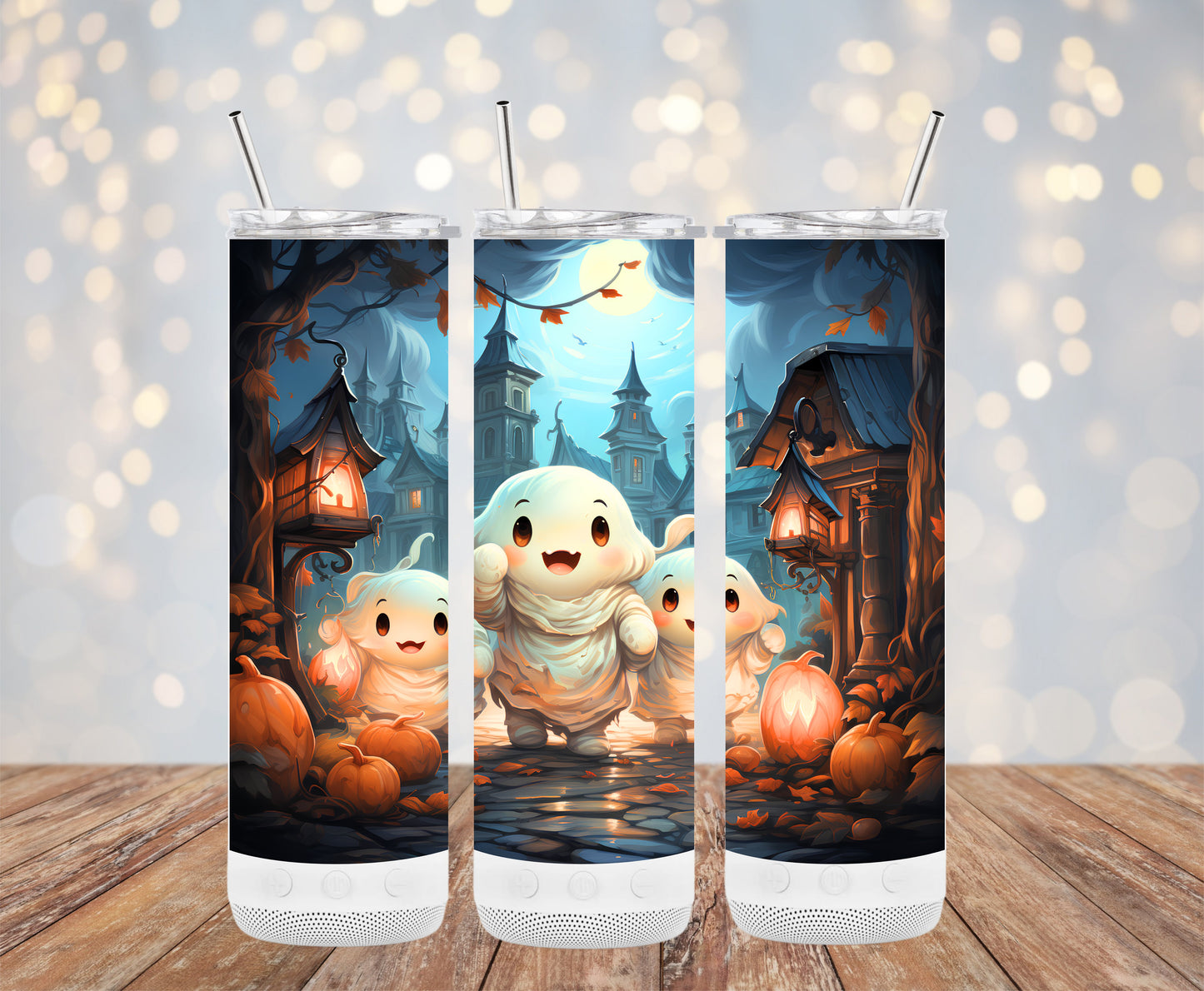 Cute Spooky Ghost family (Halloween Tumblers)