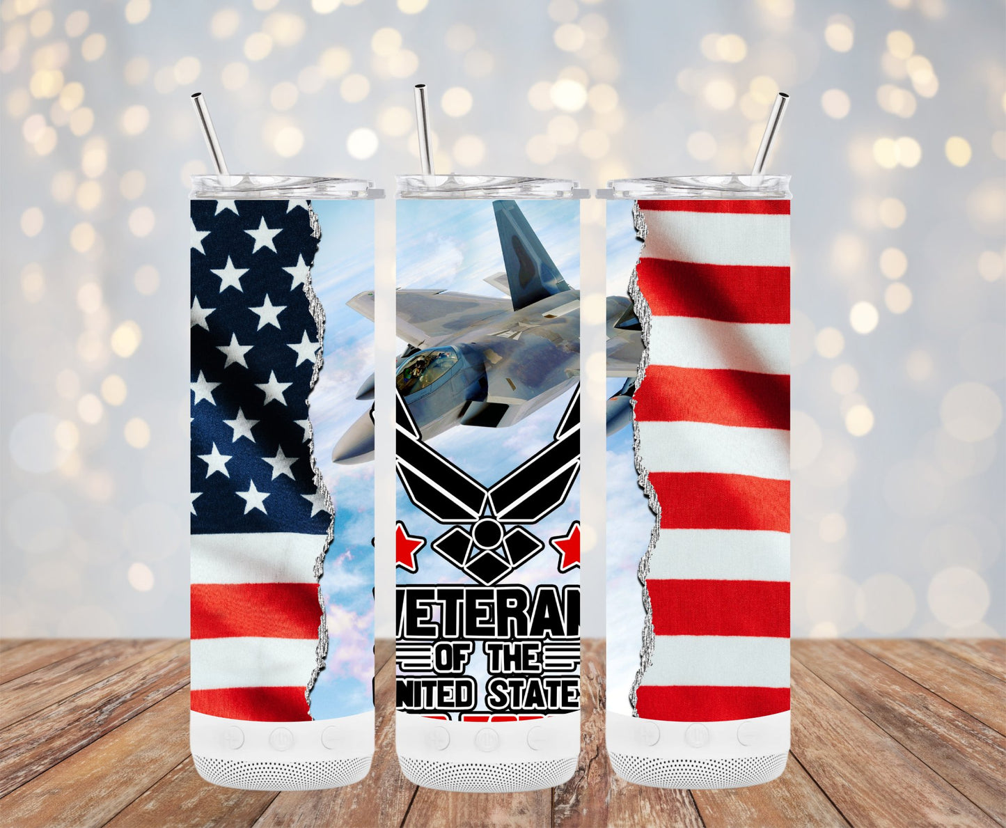 Jet Air Force Veteran 91524 Tumbler