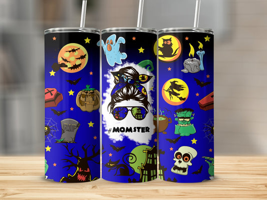 Halloween Momster (Halloween Tumblers)