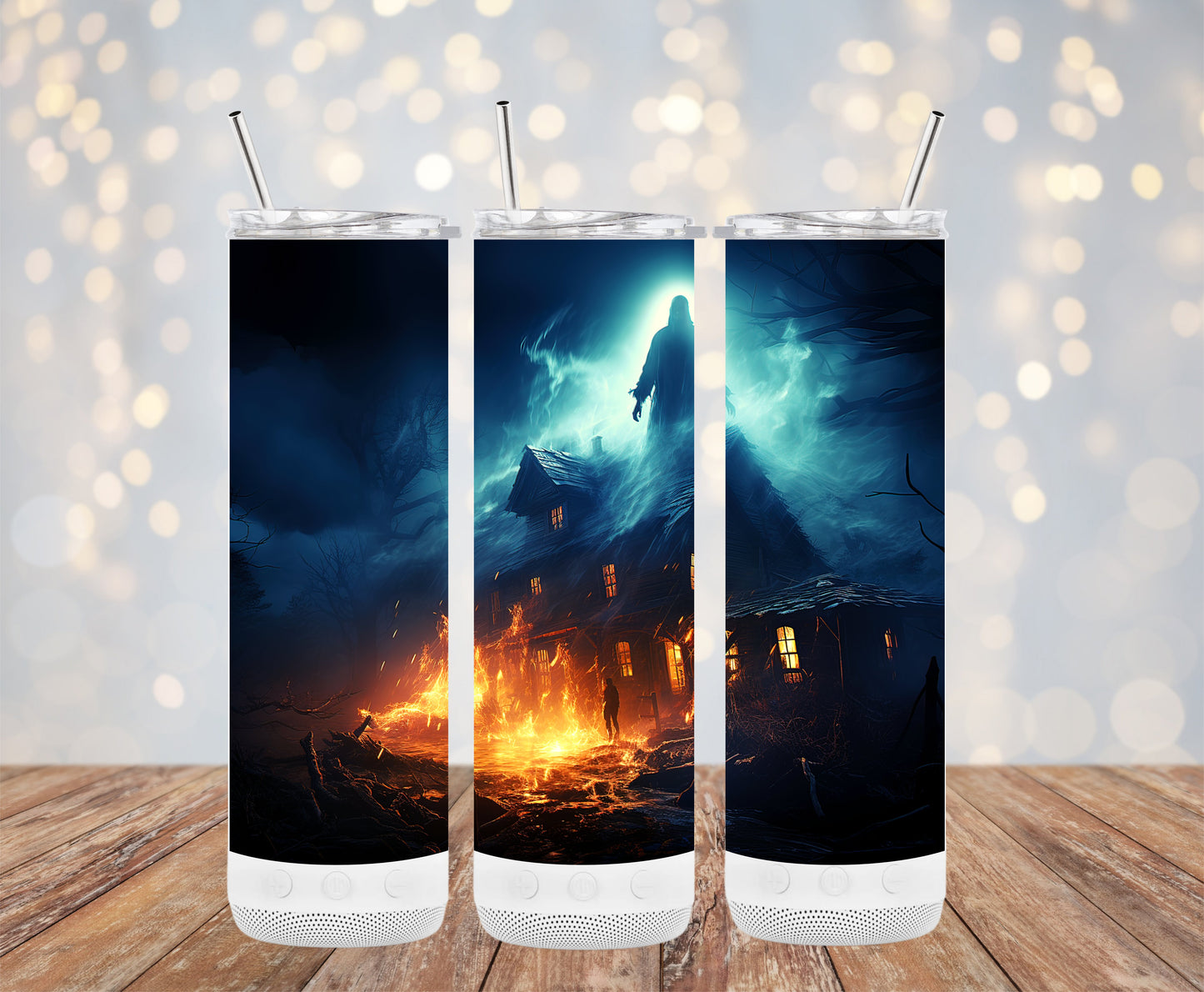 Ghost House (Halloween Tumblers)