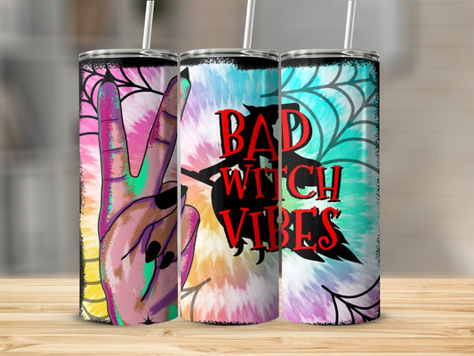 Bad Witch Vibes (Halloween Tumblers)